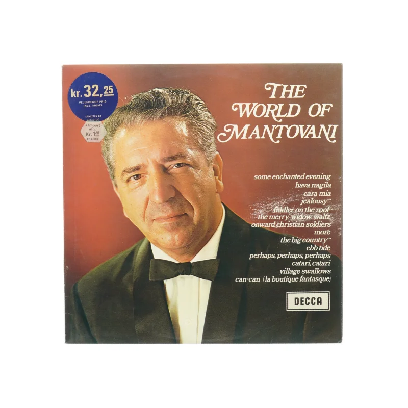 The world of mantovani vinylplade
