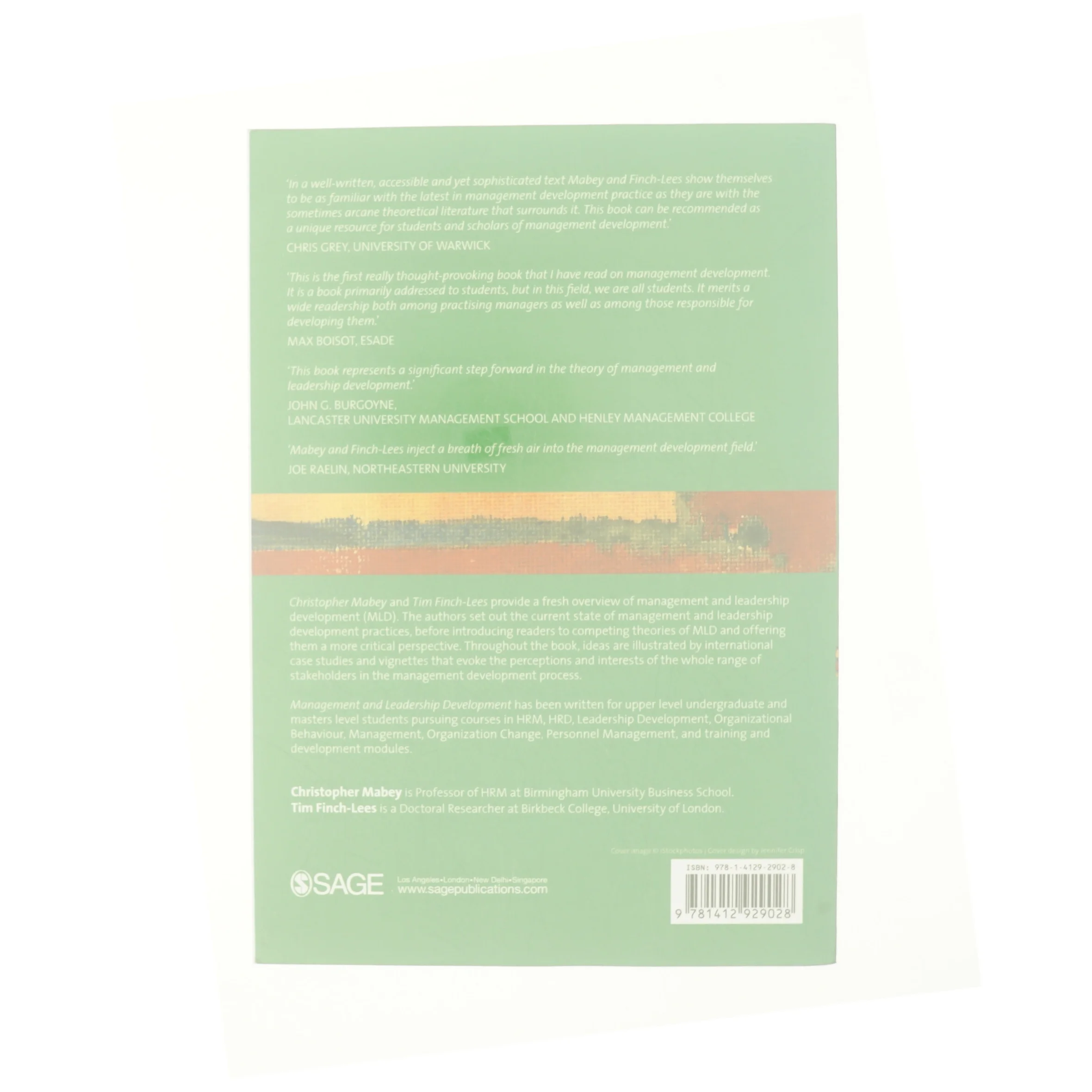 Management and leadership development (Bog)