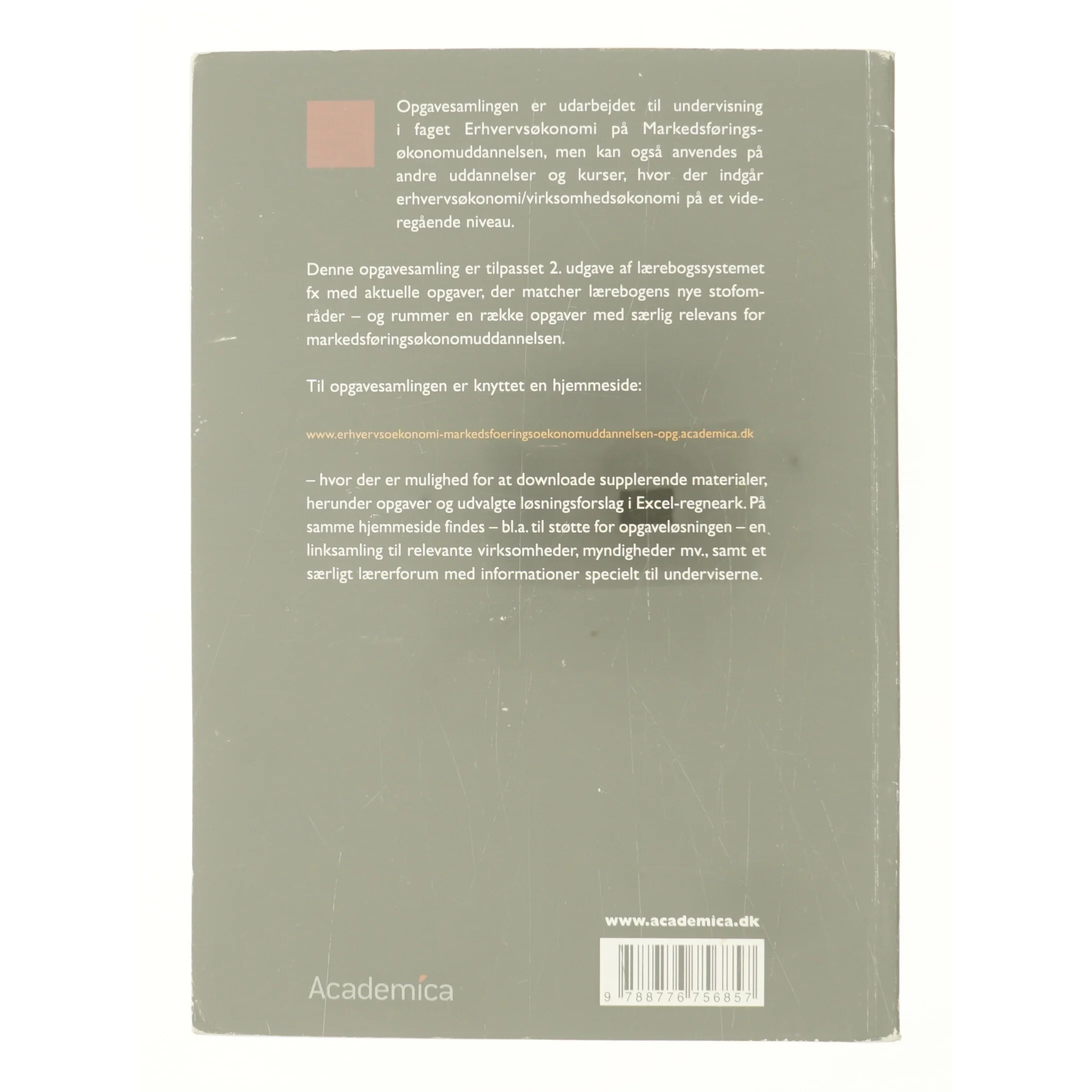 Erhvervsøkonomi til markedsføringsøkonomuddannelsen (Bog)