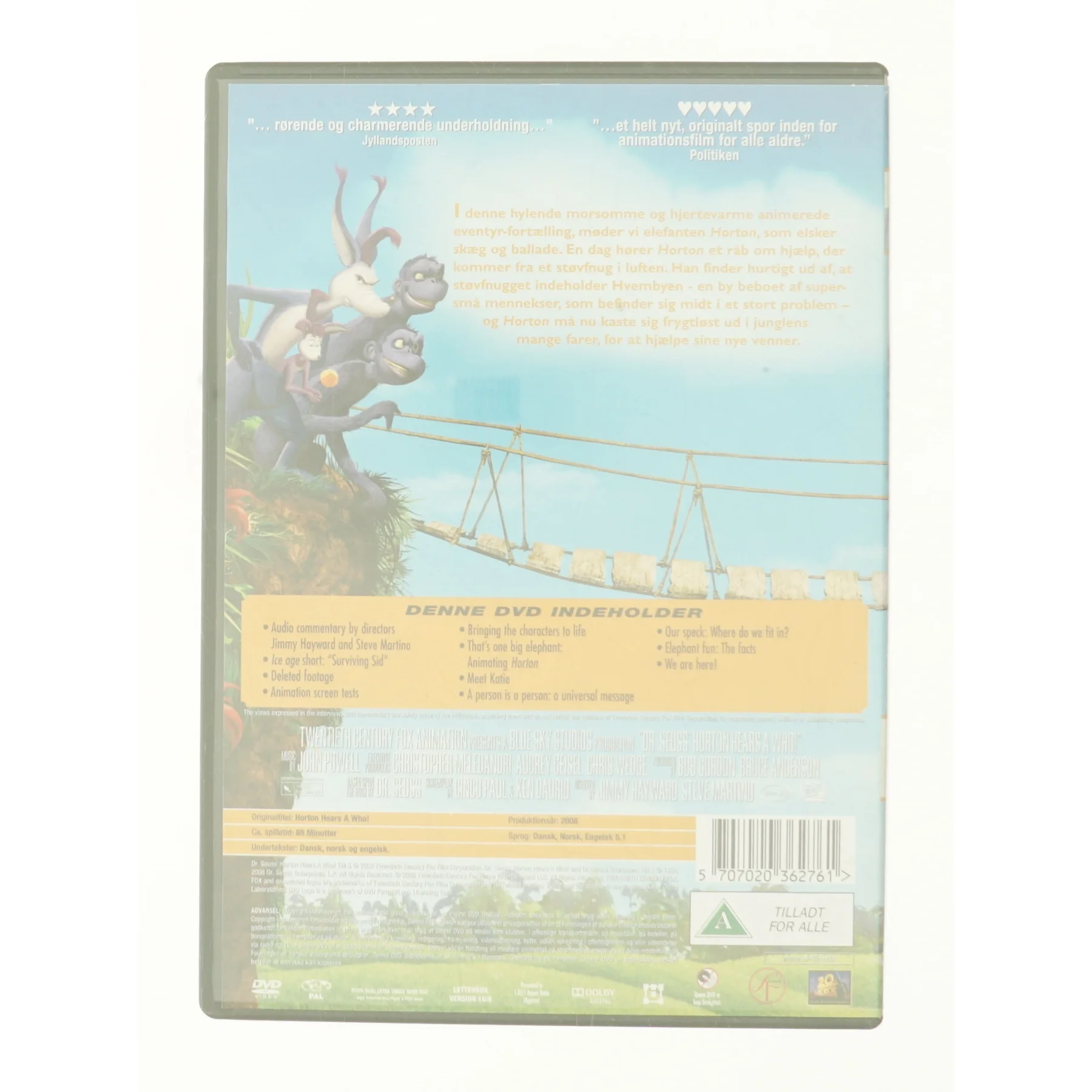 Horton og Støvfolket Hvem fra DVD