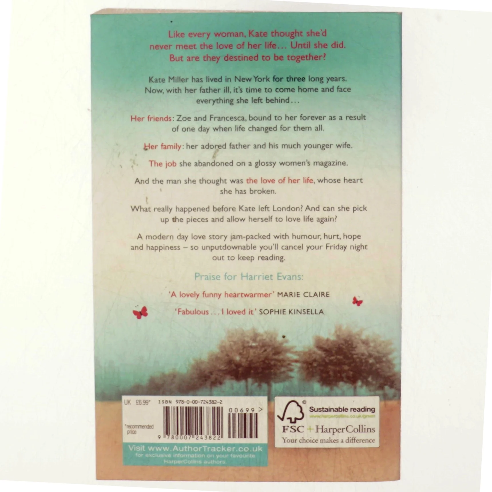 The love of her life af Harriet Evans (Bog)