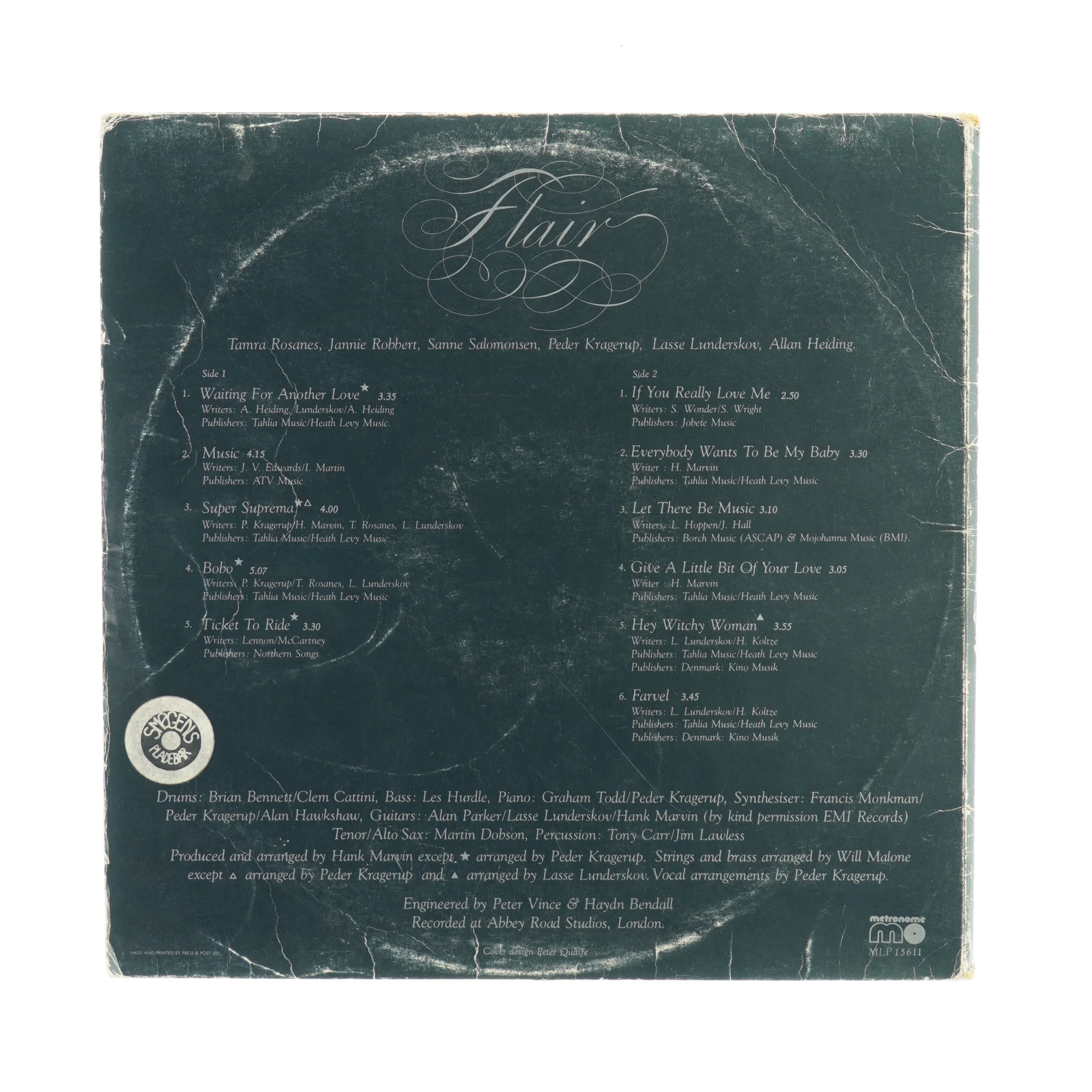 Flair Stop, Look & Listen Vinylplade