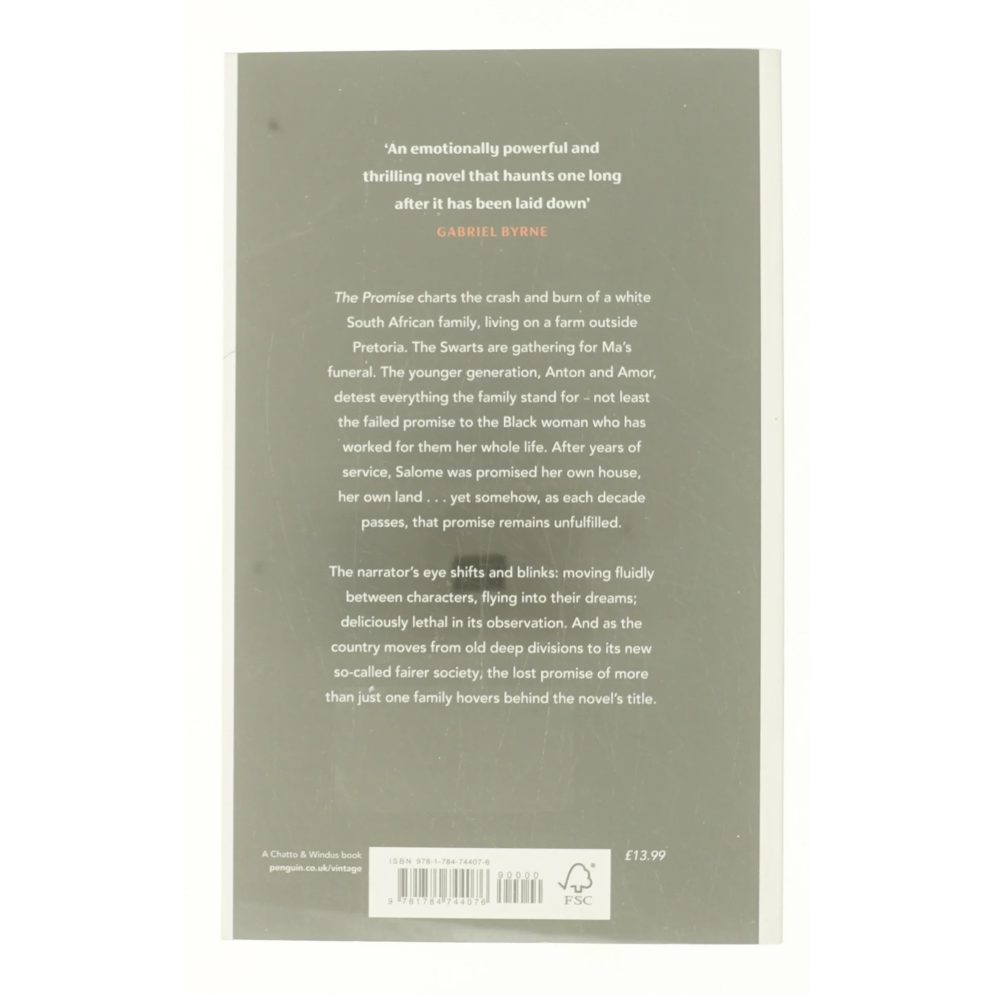 The Promise af Damon Galgut (Bog)