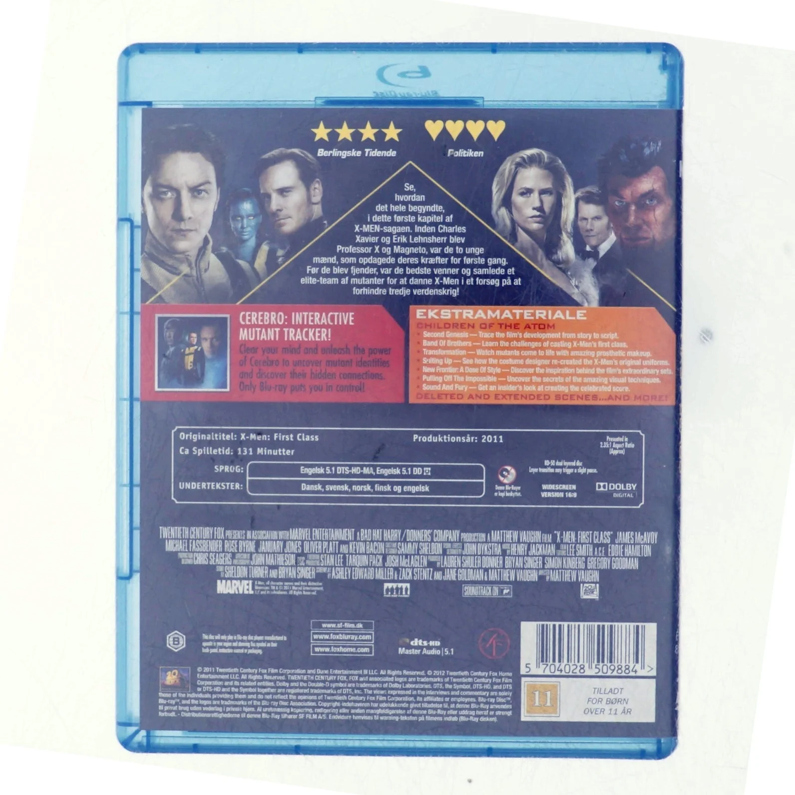 X-men - First Class (Blu-Ray)