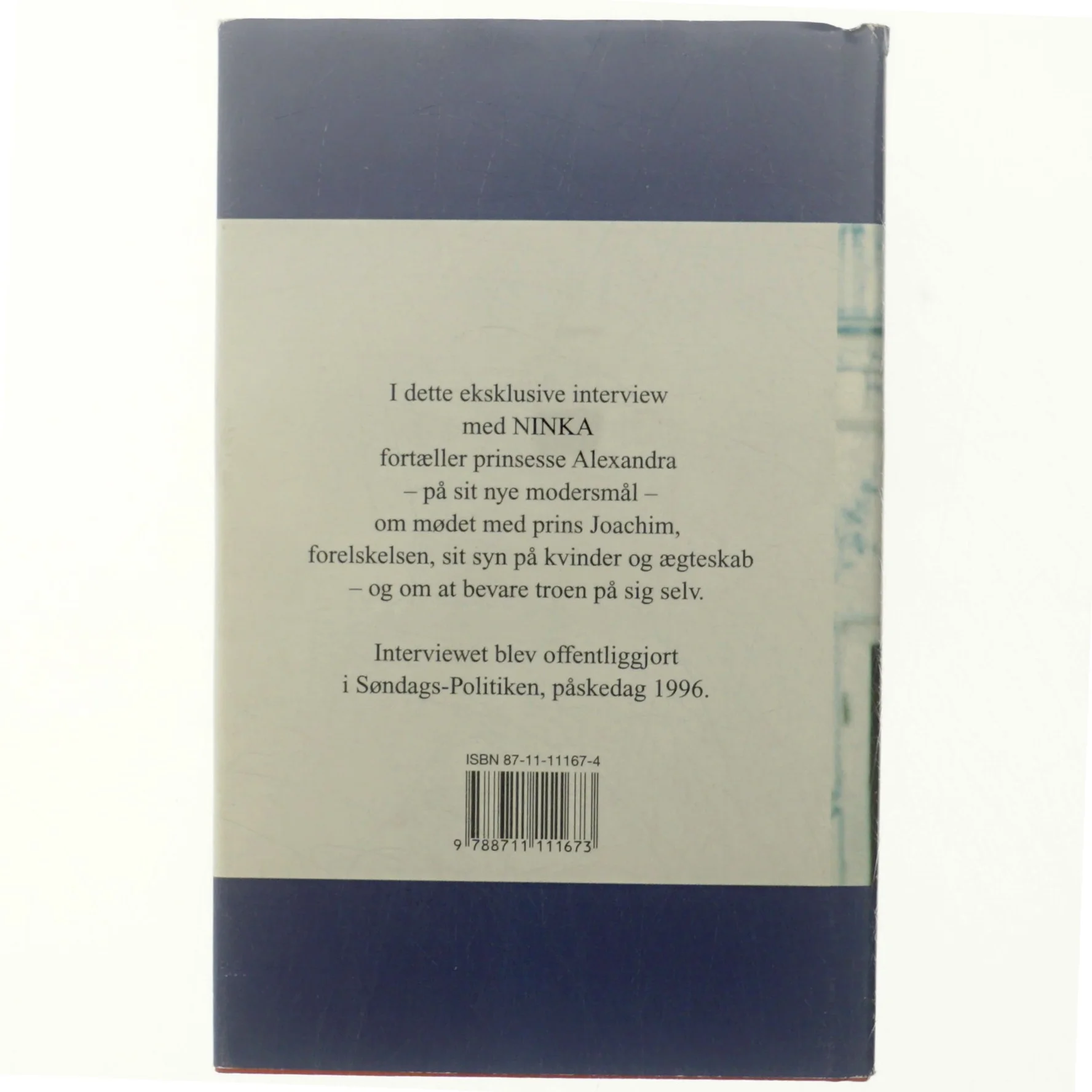 Prinsesse Alexandra : en portrætsamtale med Ninka (Bog)