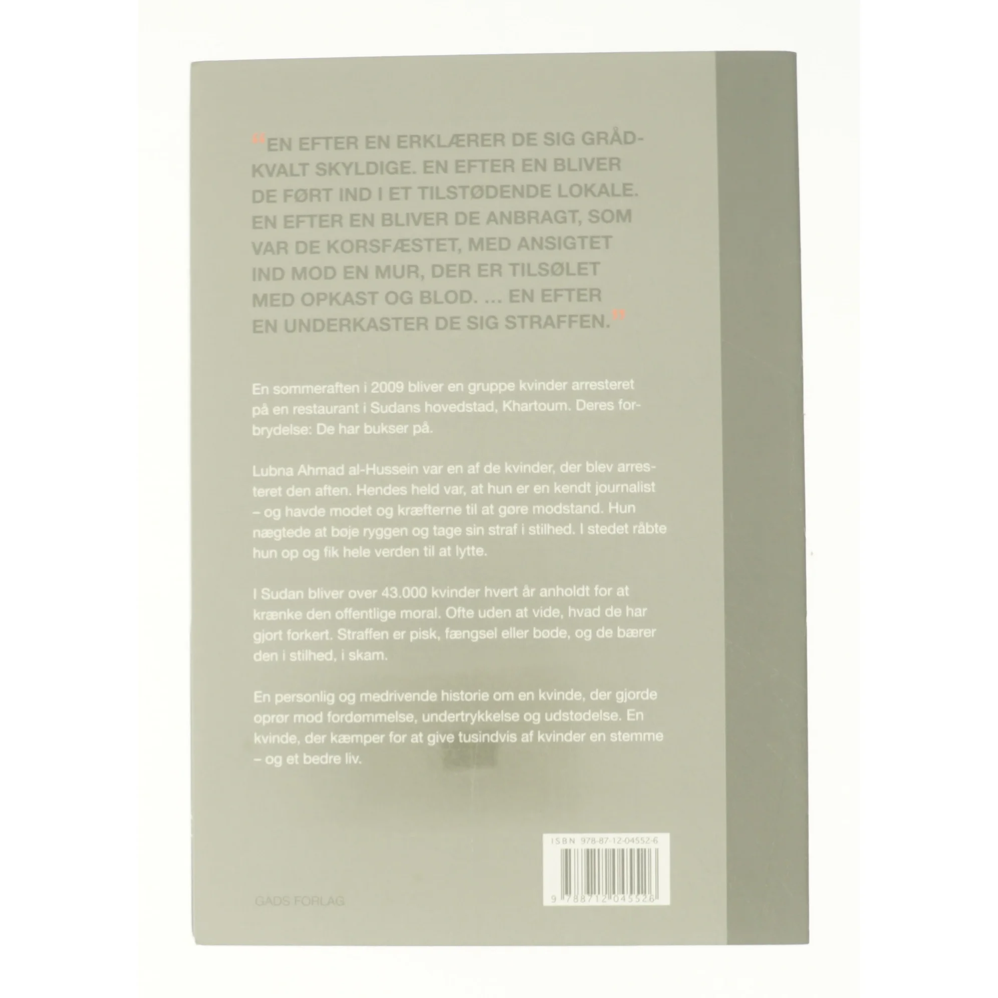 40 piske slag af Lubna Ahamed Al-Hussein