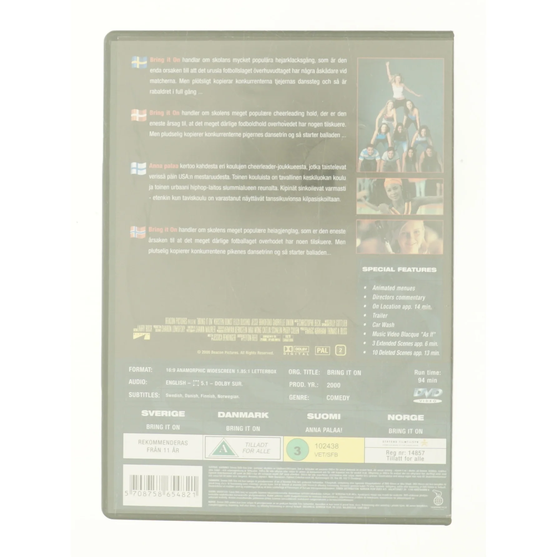 Bring it on fra DVD