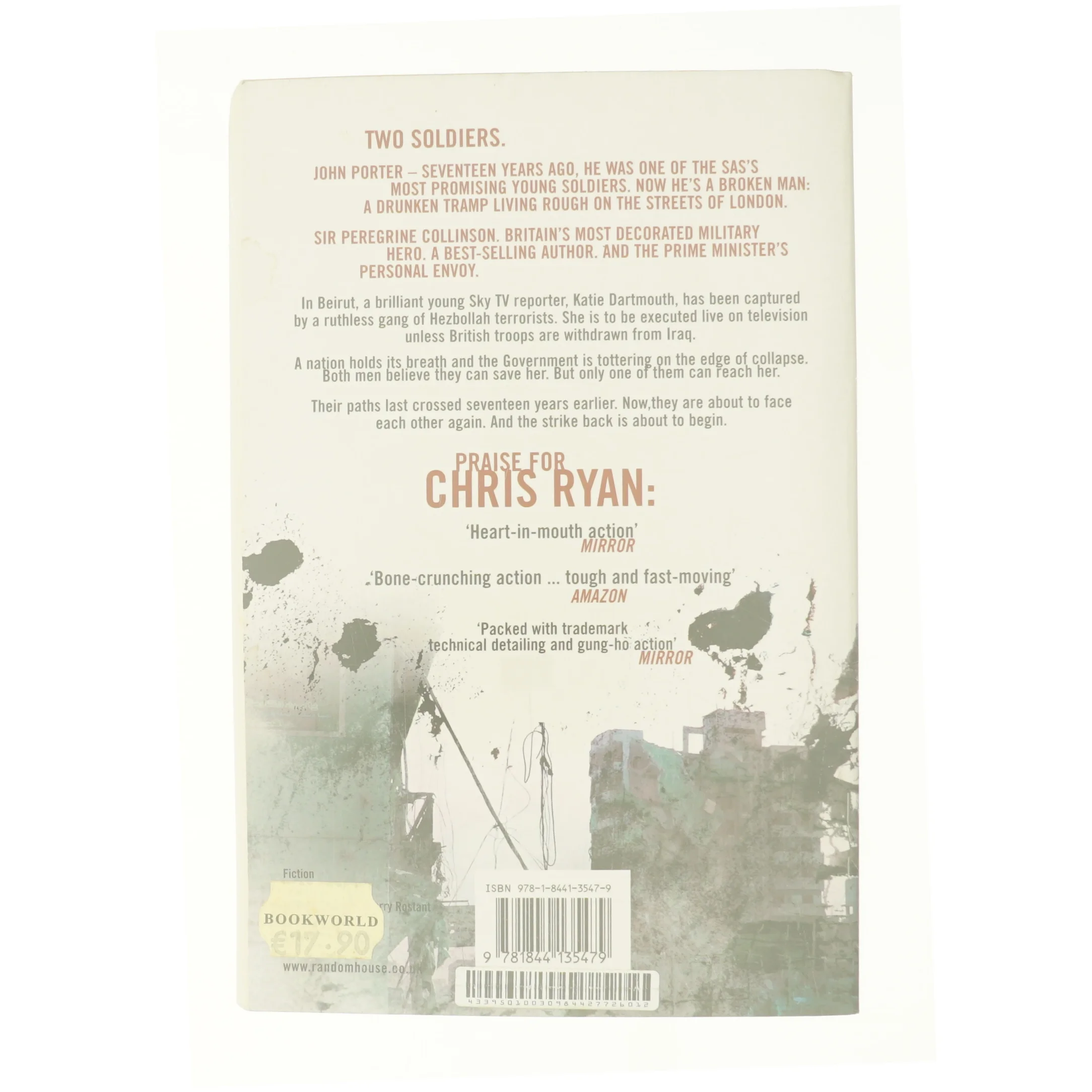 Strike Back by Chris Ryan af Ryan, Chris (Bog)