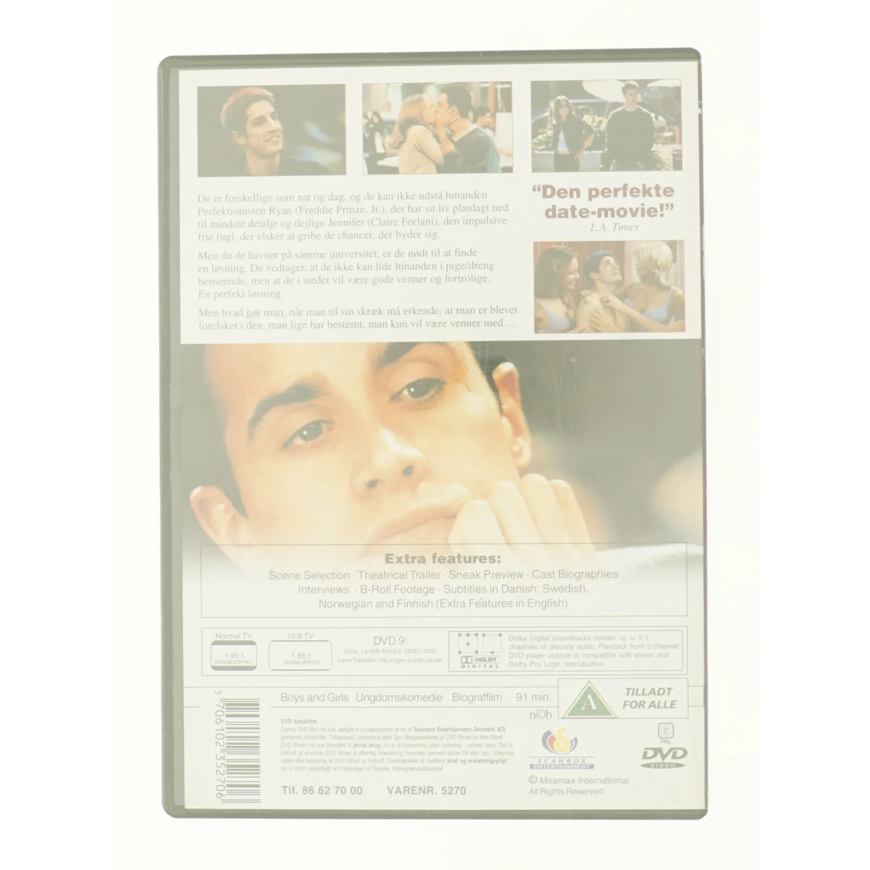 Boys and girls fra DVD