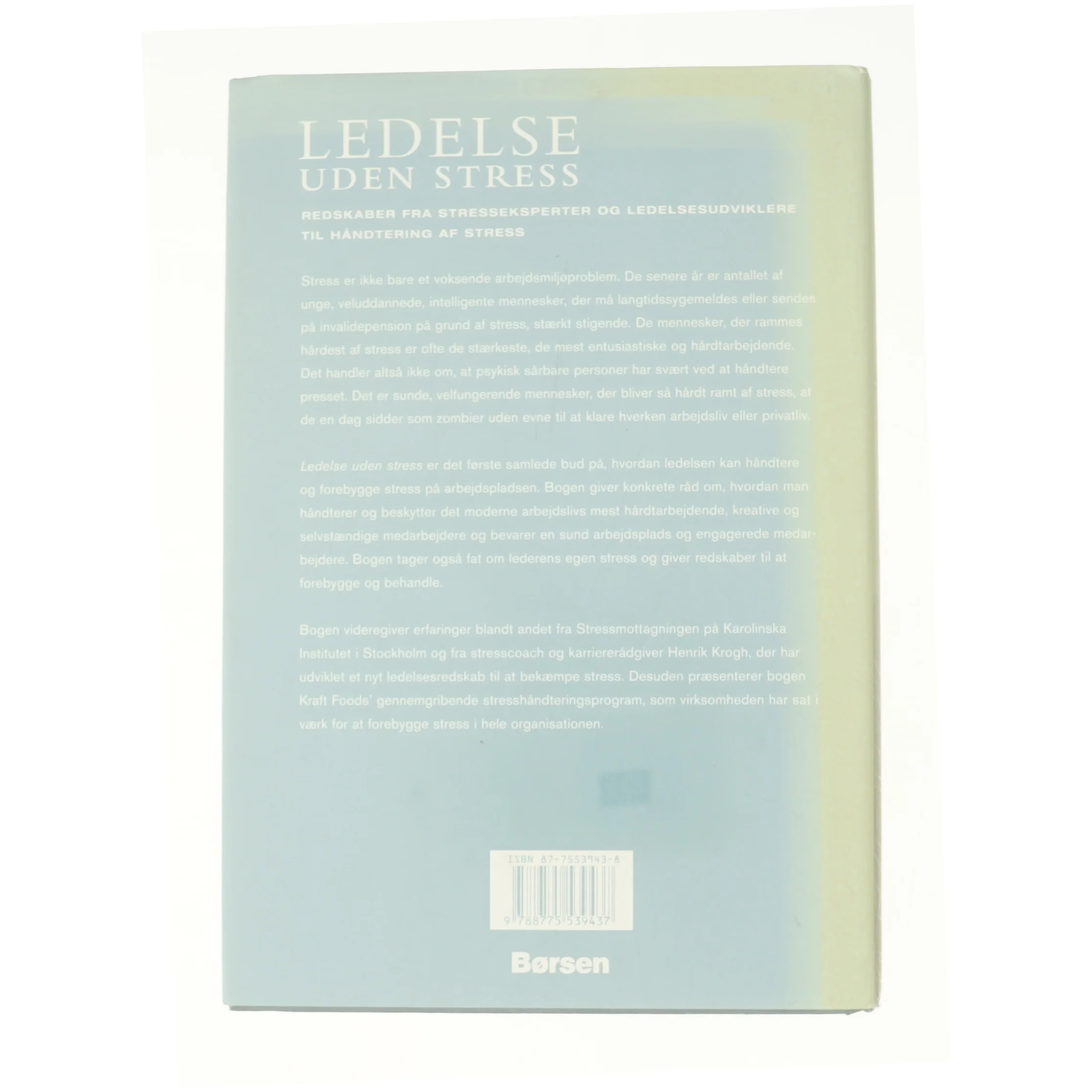 Ledelse under stress af Lis Lyngbjerg fra Bog