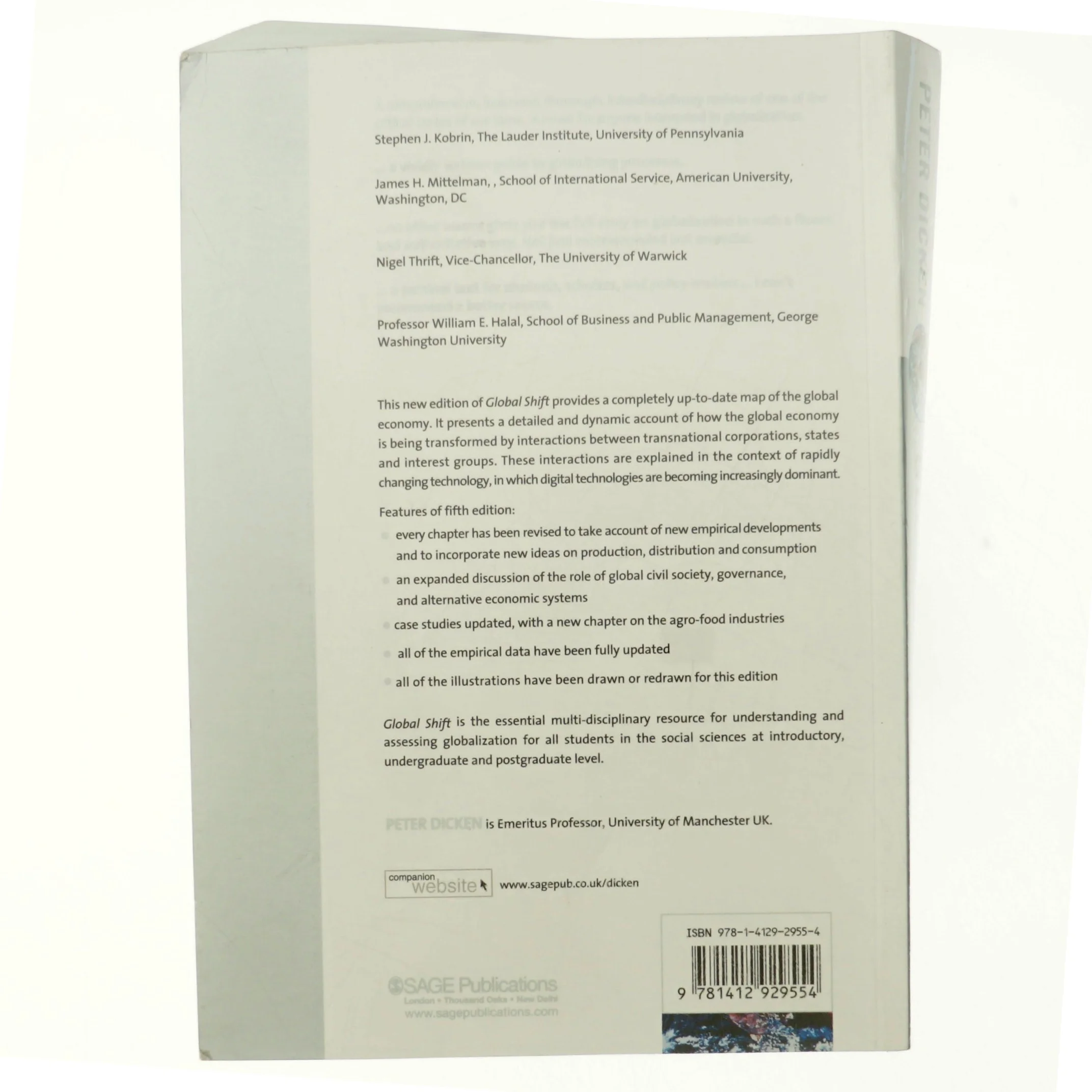 Global shift : mapping the changing contours of the world economy af Peter Dicken (Bog)