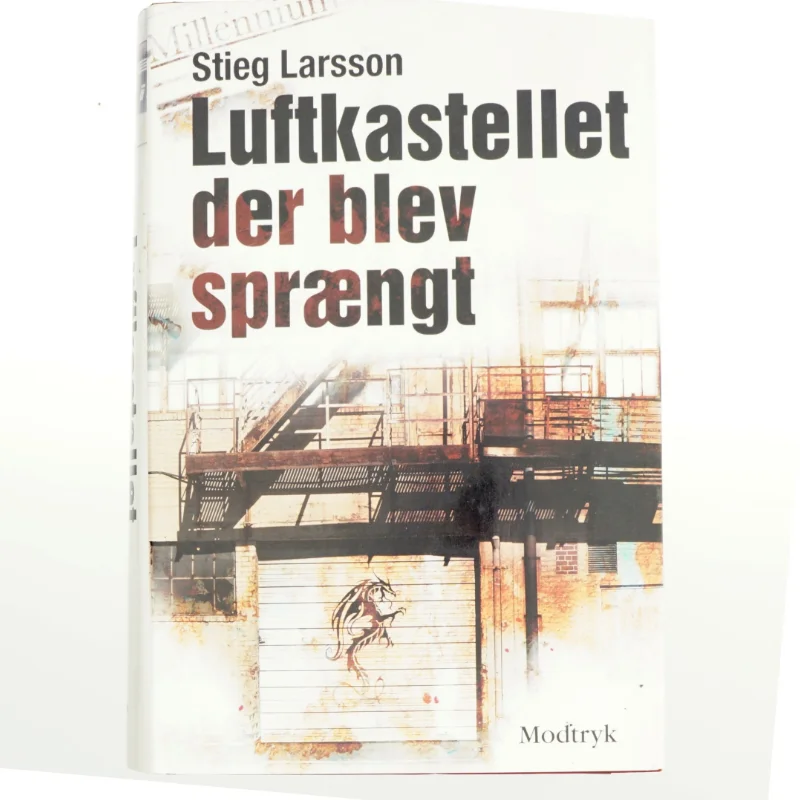 Luftkastellet der blev sprængt af Stieg Larsson. 