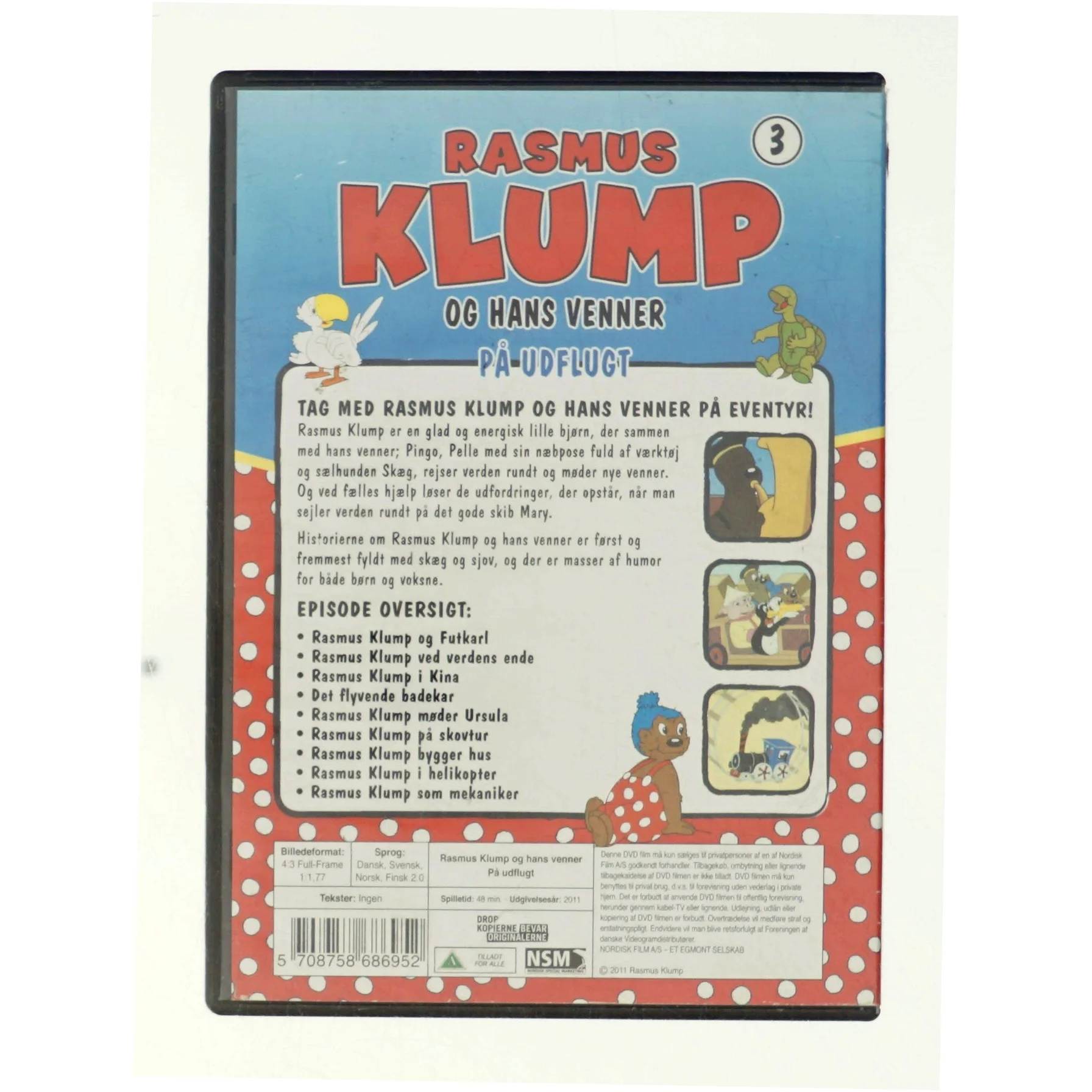 Rasmus Klump på udflugt