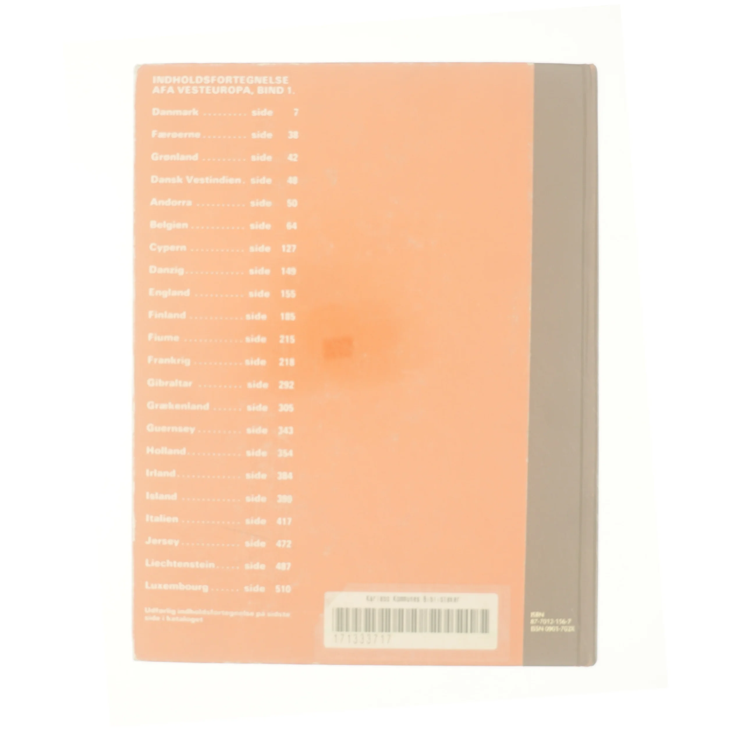 Frimærkekatalog 1987-88