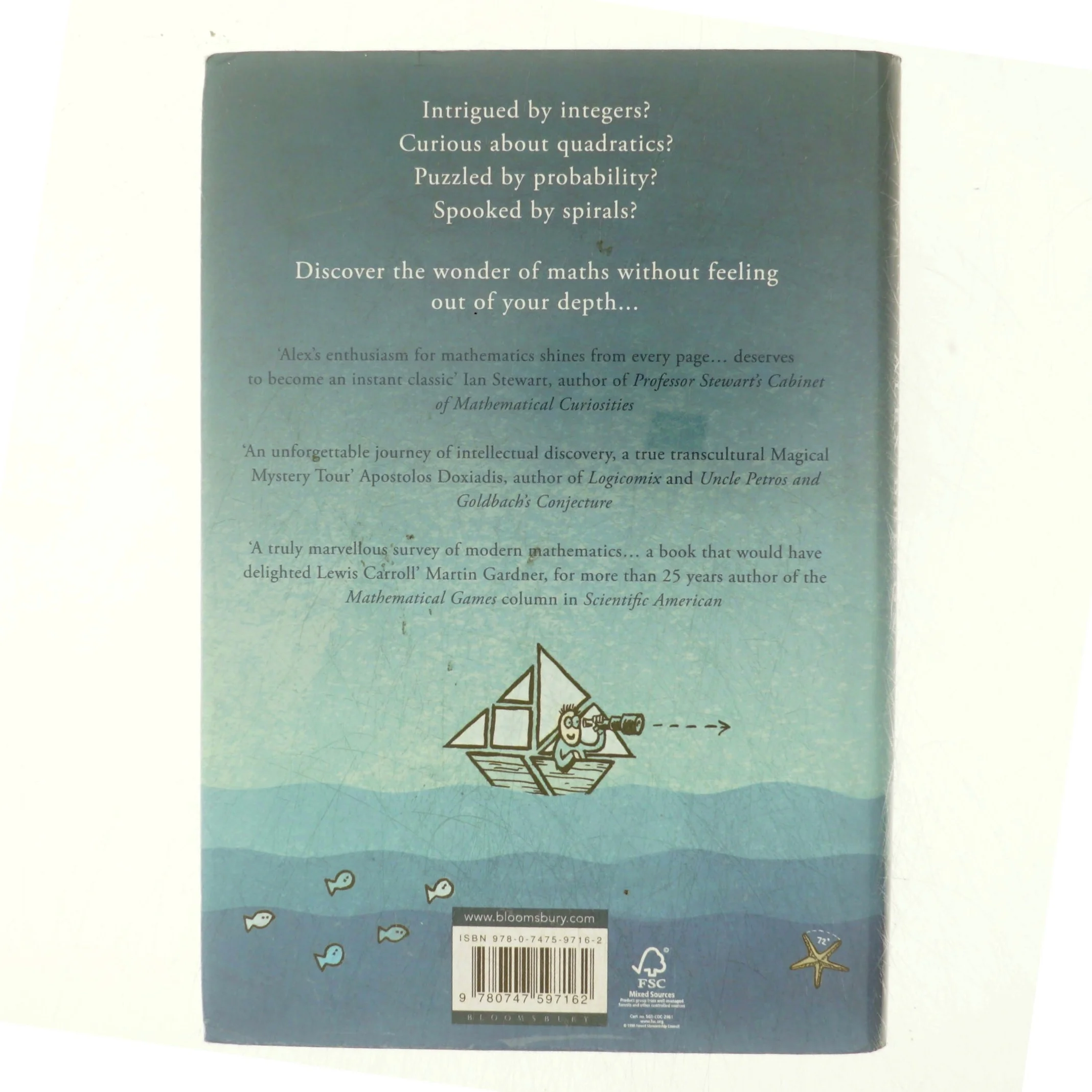 Alex's Adventures in Numberland af Alex Bellos (Bog)