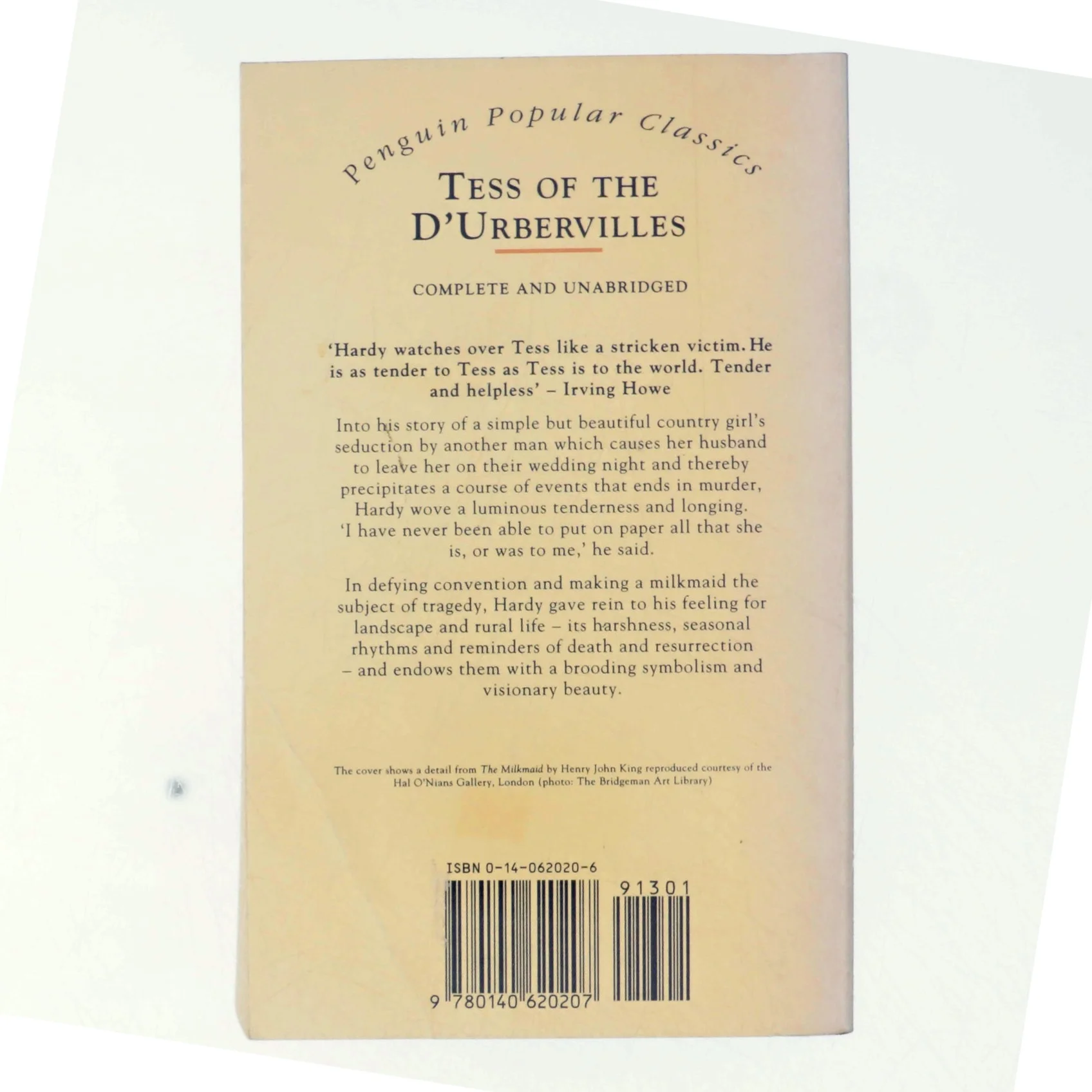 Tess of the D'Urbervilles af Thomas Hardy (Bog)