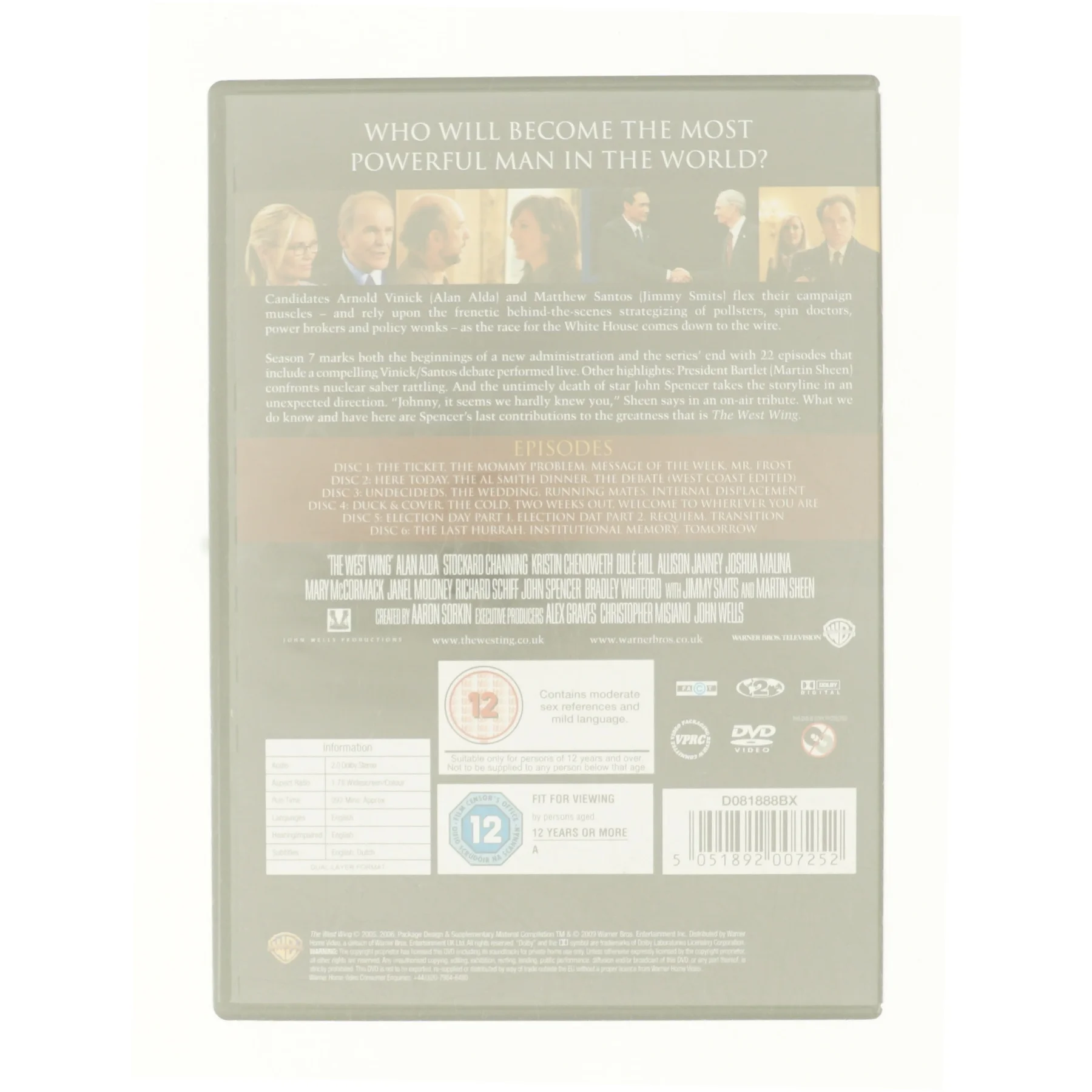 The west wing, 7th season