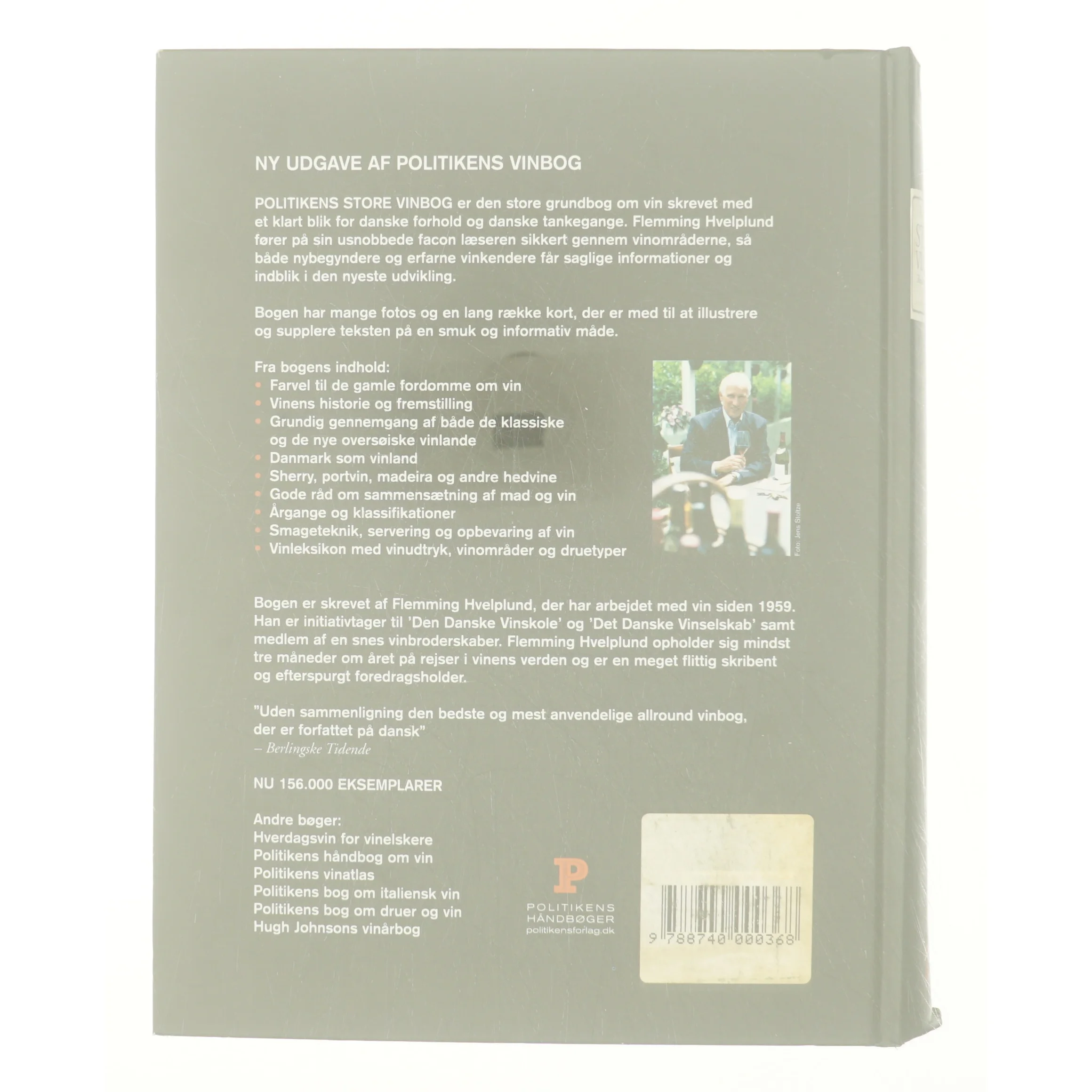 Politikens store vinbog af Flemming Hvelplund