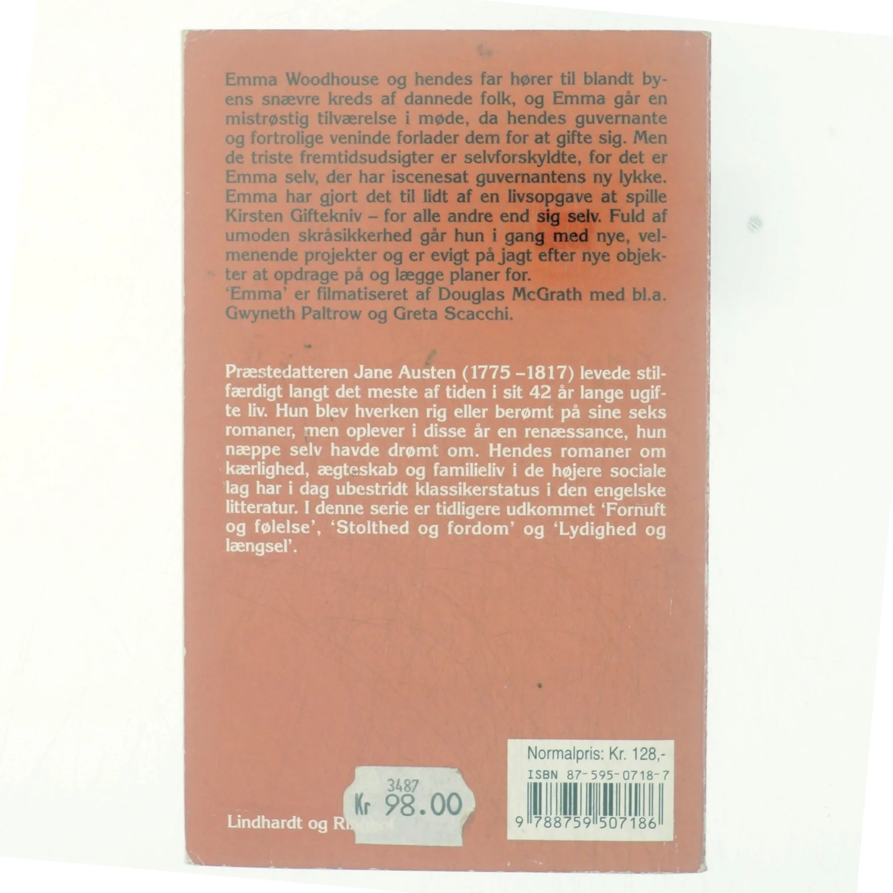 Emma af Jane Austen (Bog)