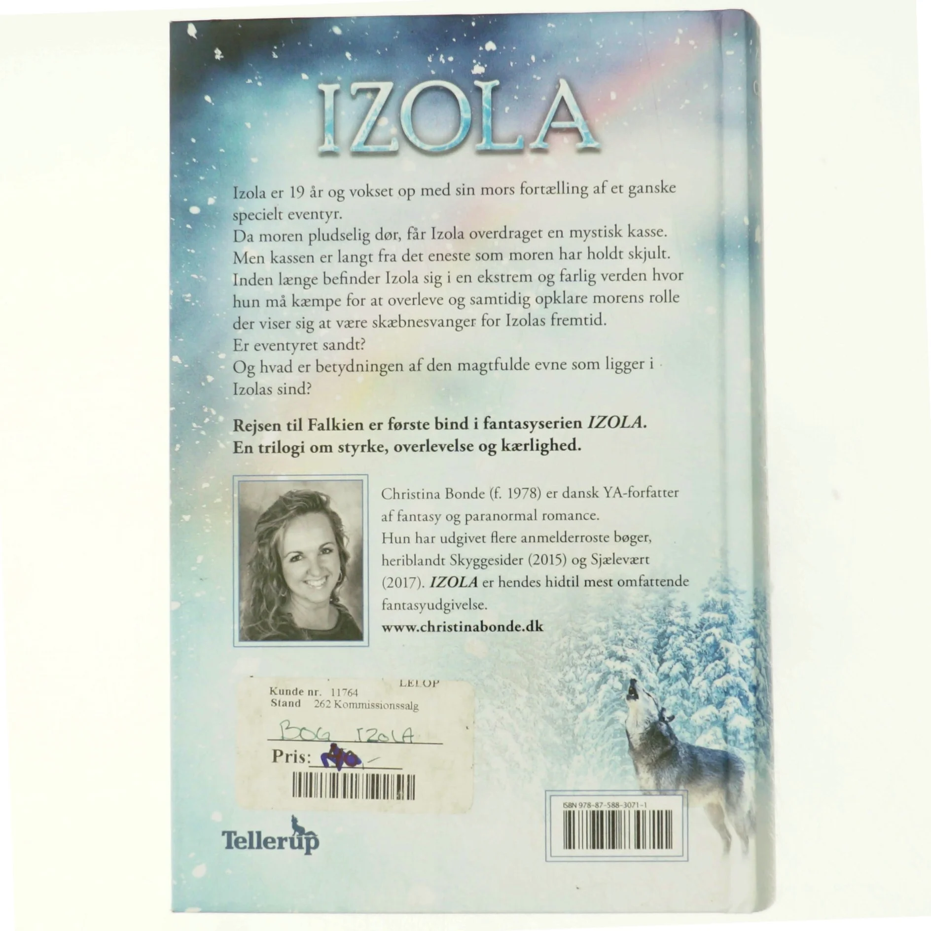 Izola - rejsen til Falkien af Christina Bonde (f. 1978) (Bog)