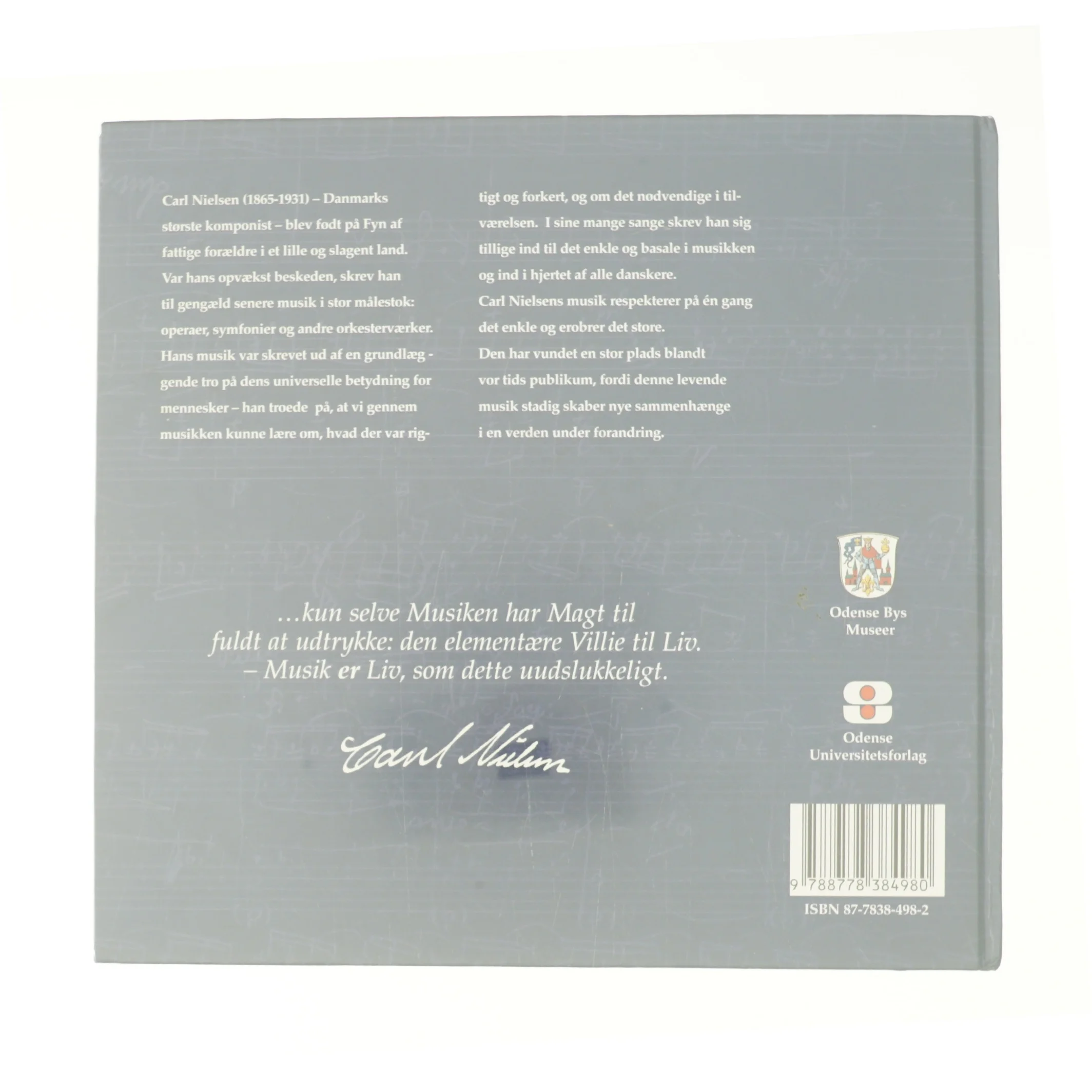 Carl Nielsen af Karsten Eskildsen (Bog)