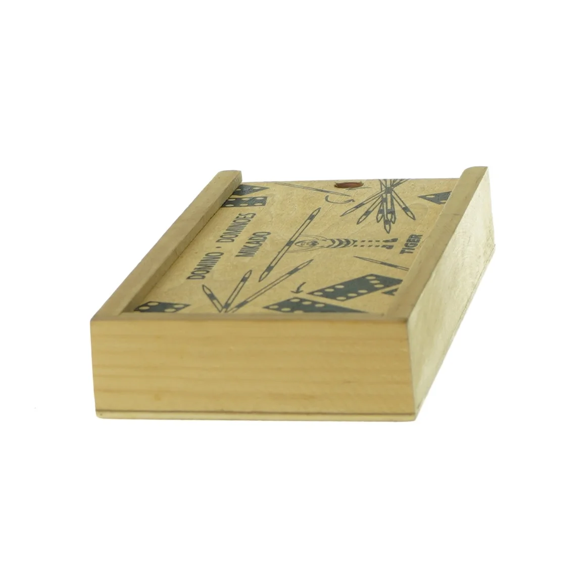 Domino + Mikado spil fra Tiger (str. 21 x 10 x 3 cm)