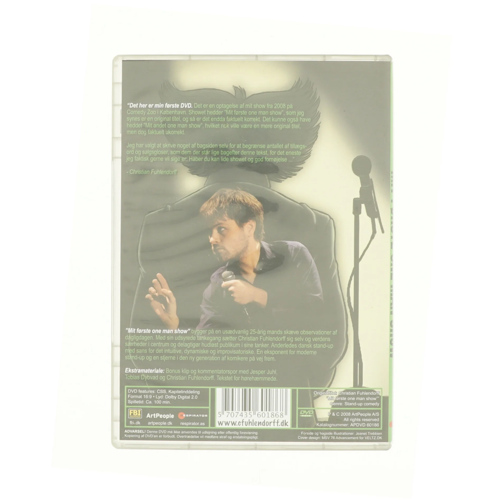Christian Fuhlendorff Mit Første One Man Show Stand-up DVD 