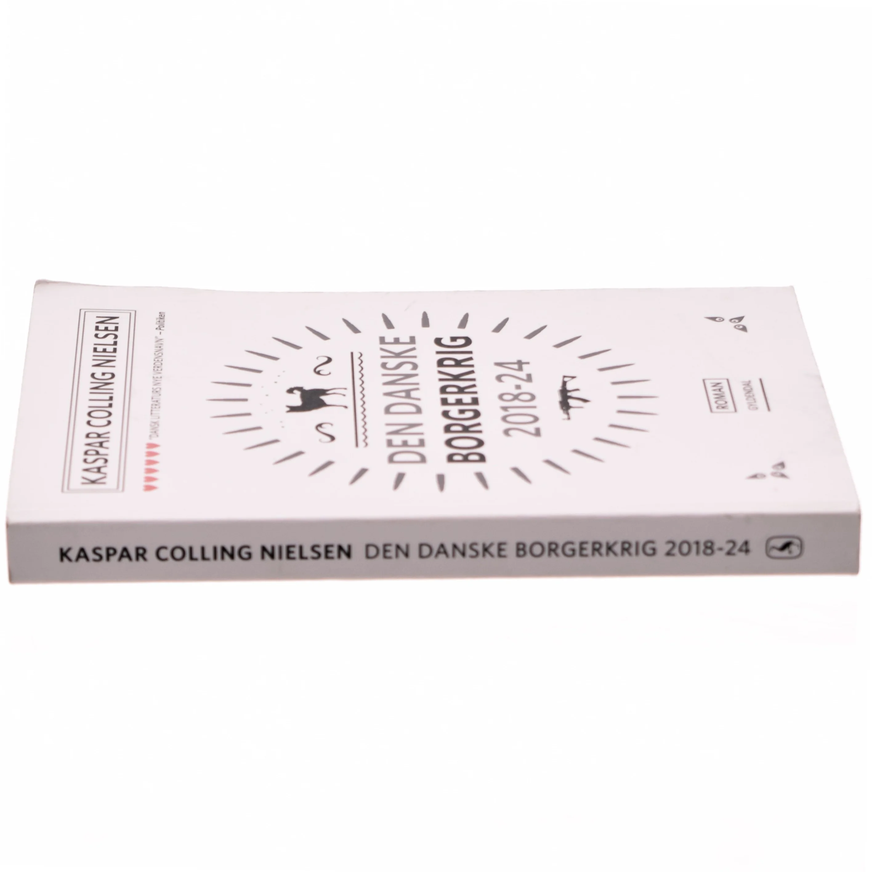 Den danske borgerkrig 2018-24 : roman af Kaspar Colling Nielsen (f. 1974) (Bog)
