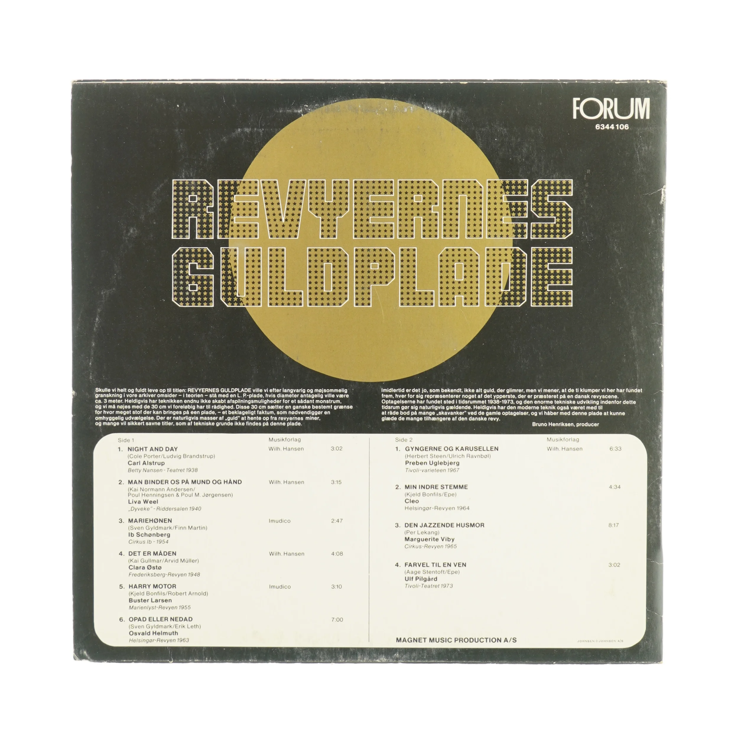 Revyernes Guldplade Vinylplade