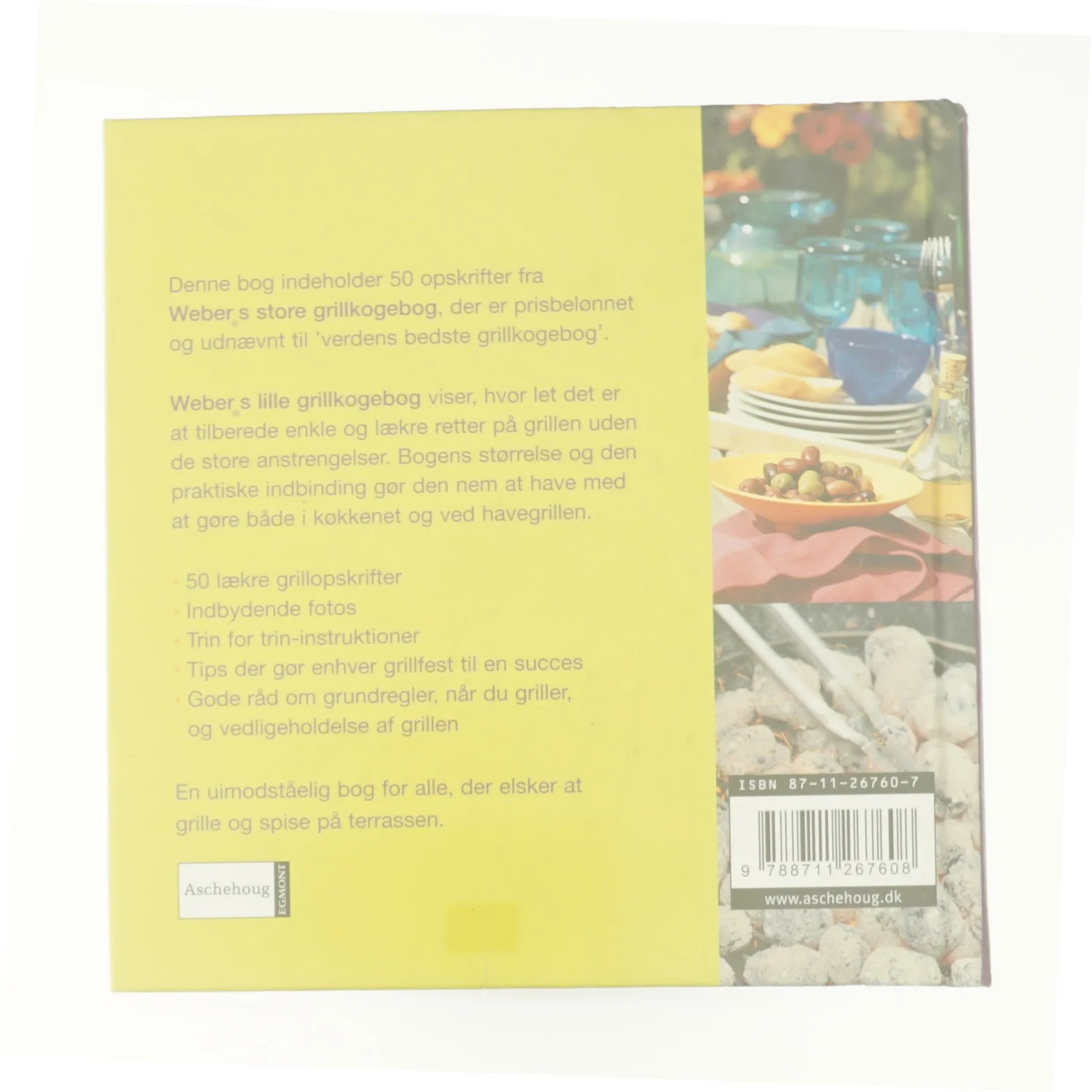 Webers lille grillkogebog - 50 favoritopskrifter af Metthew Drennan