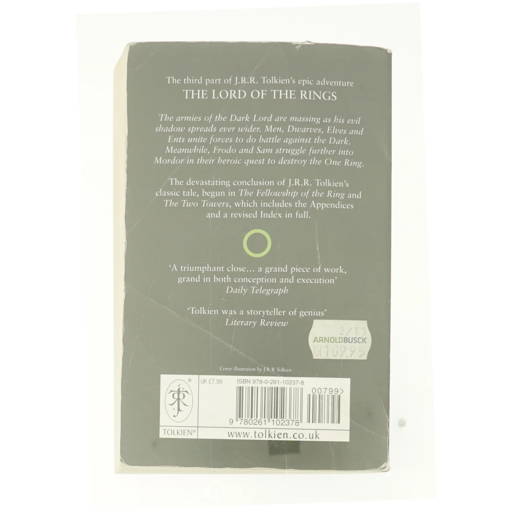 The Return of the King af J. R. R. Tolkien (Bog)