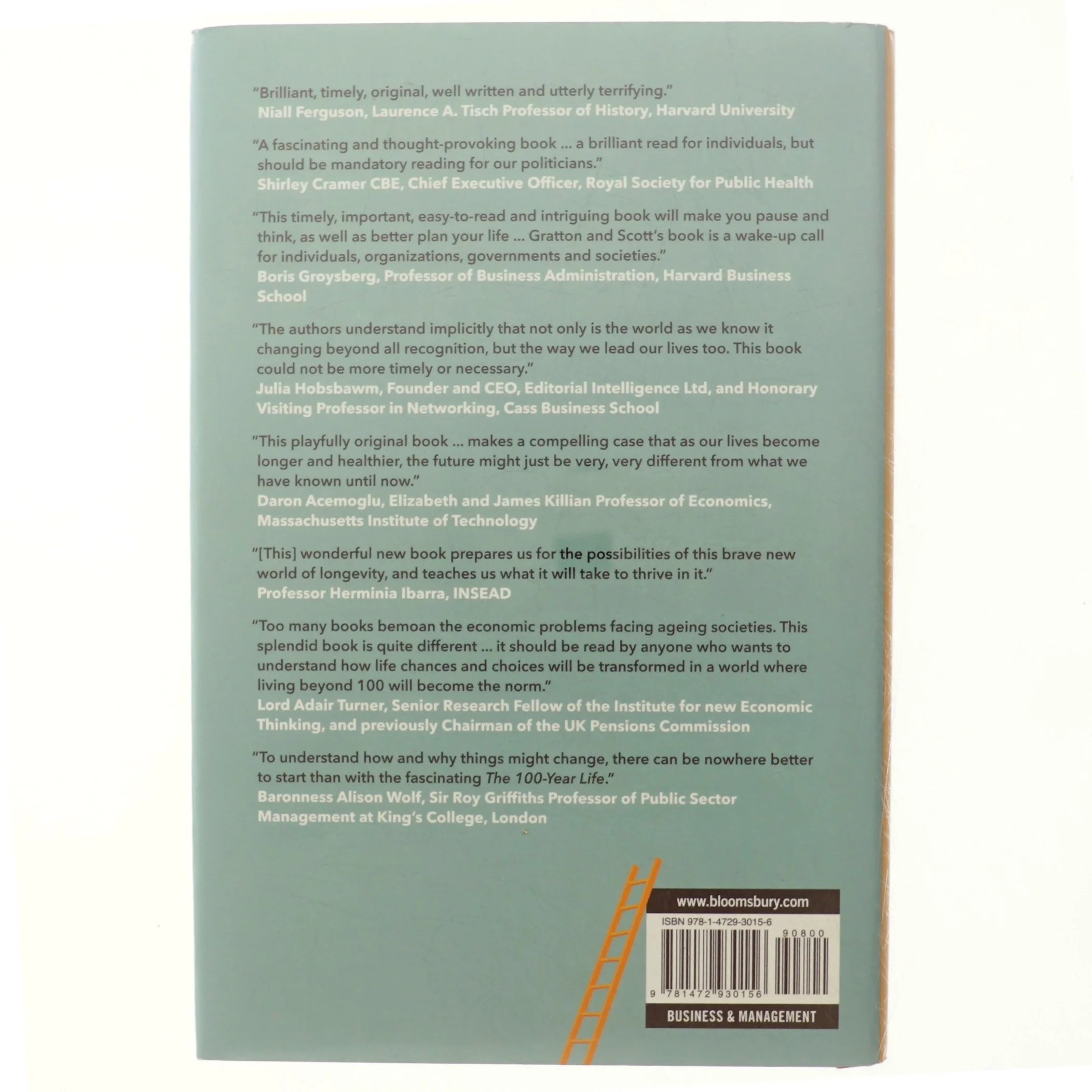 The 100-year life : living and working in an age of longevity af Lynda Gratton (Bog)