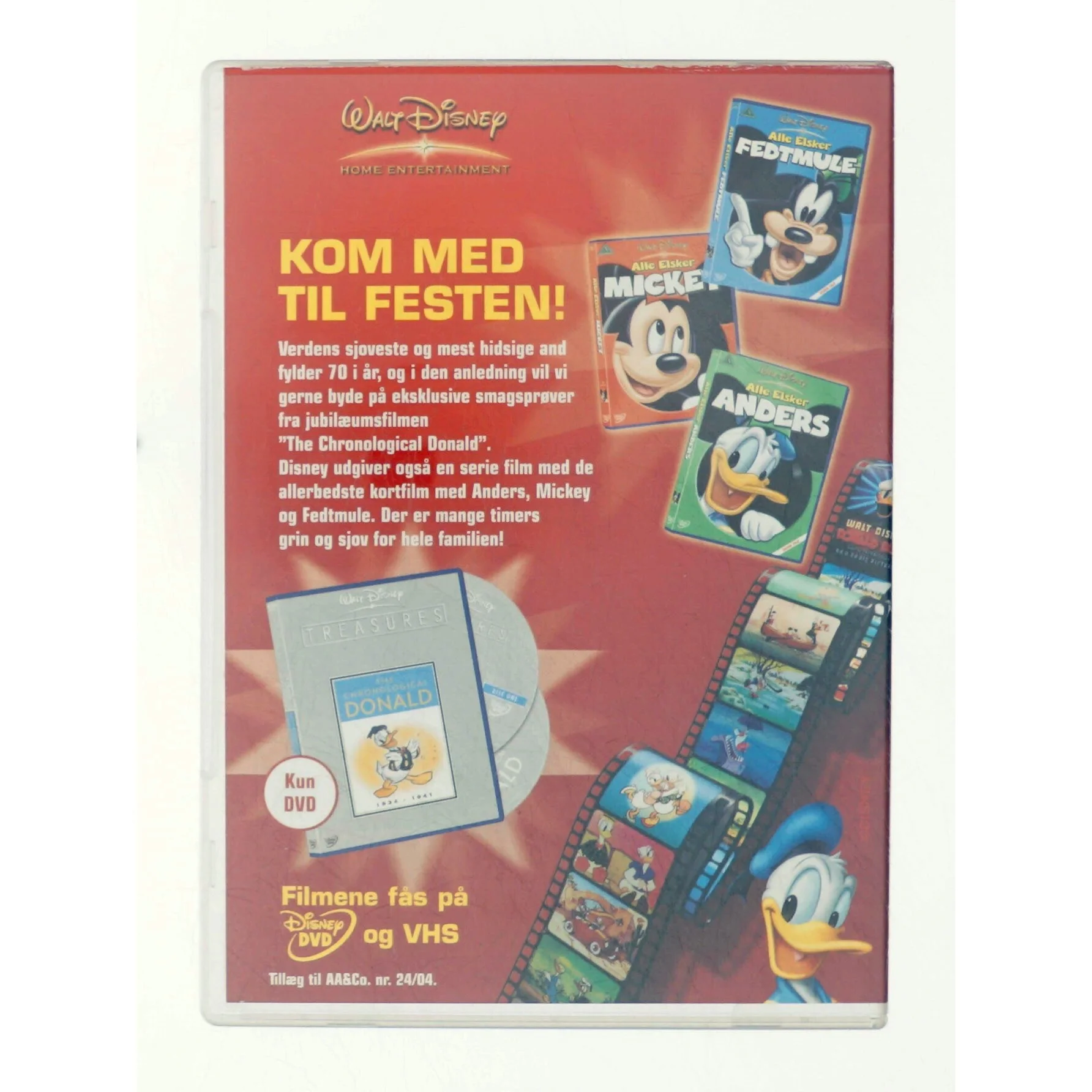 Walt Disney Jubilæums dvd