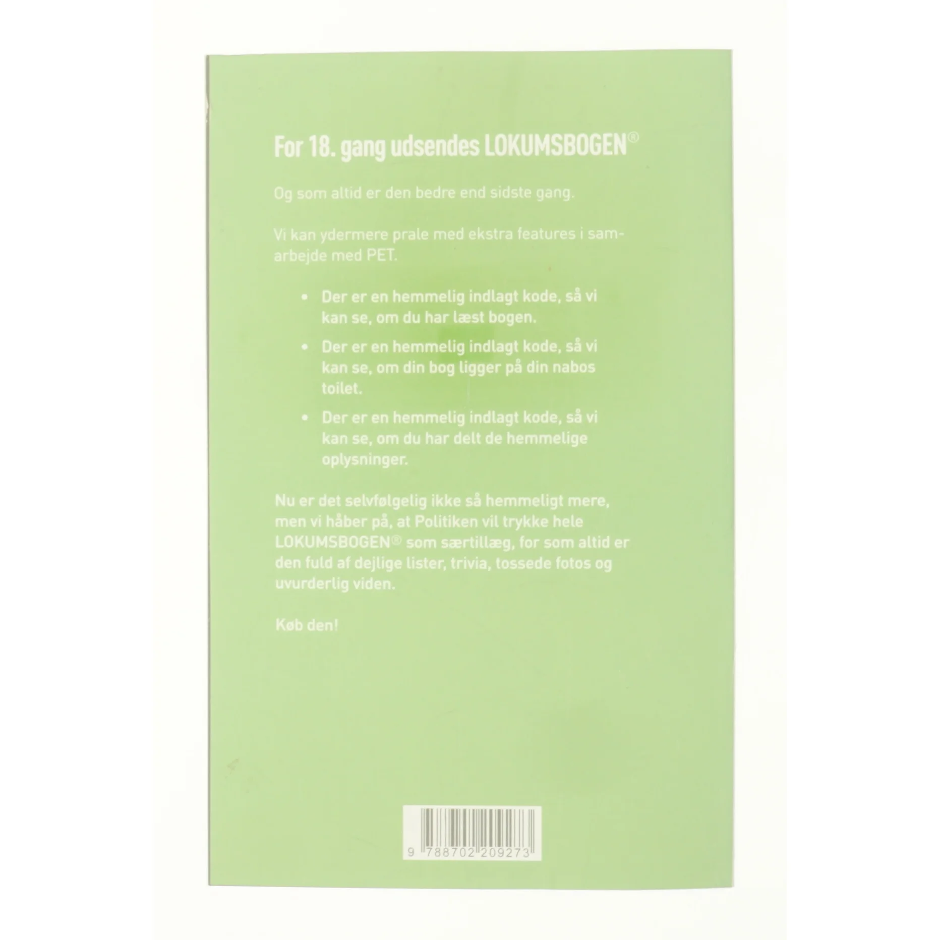 Lokumsbog - bogen 2017 af Sten Wijkman og Ole Knudsen 