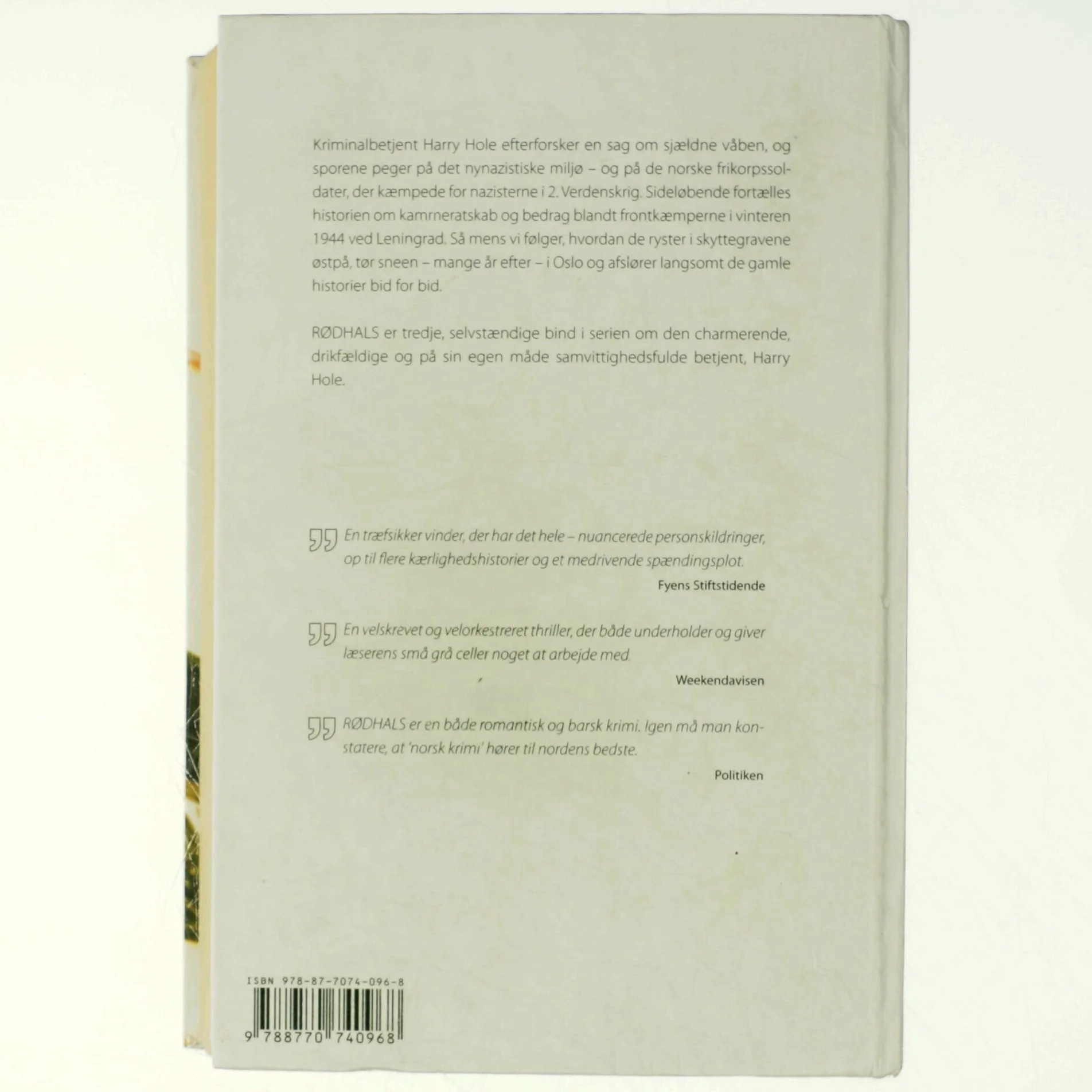 Rødhals af Jo Nesbø (Bog)