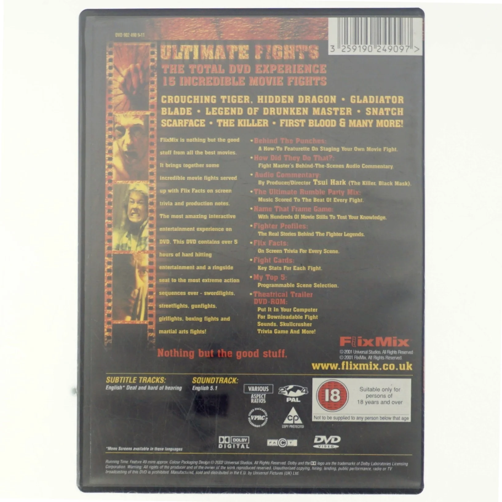 ULTIMATE FIGHTS FROM THE MOVIE