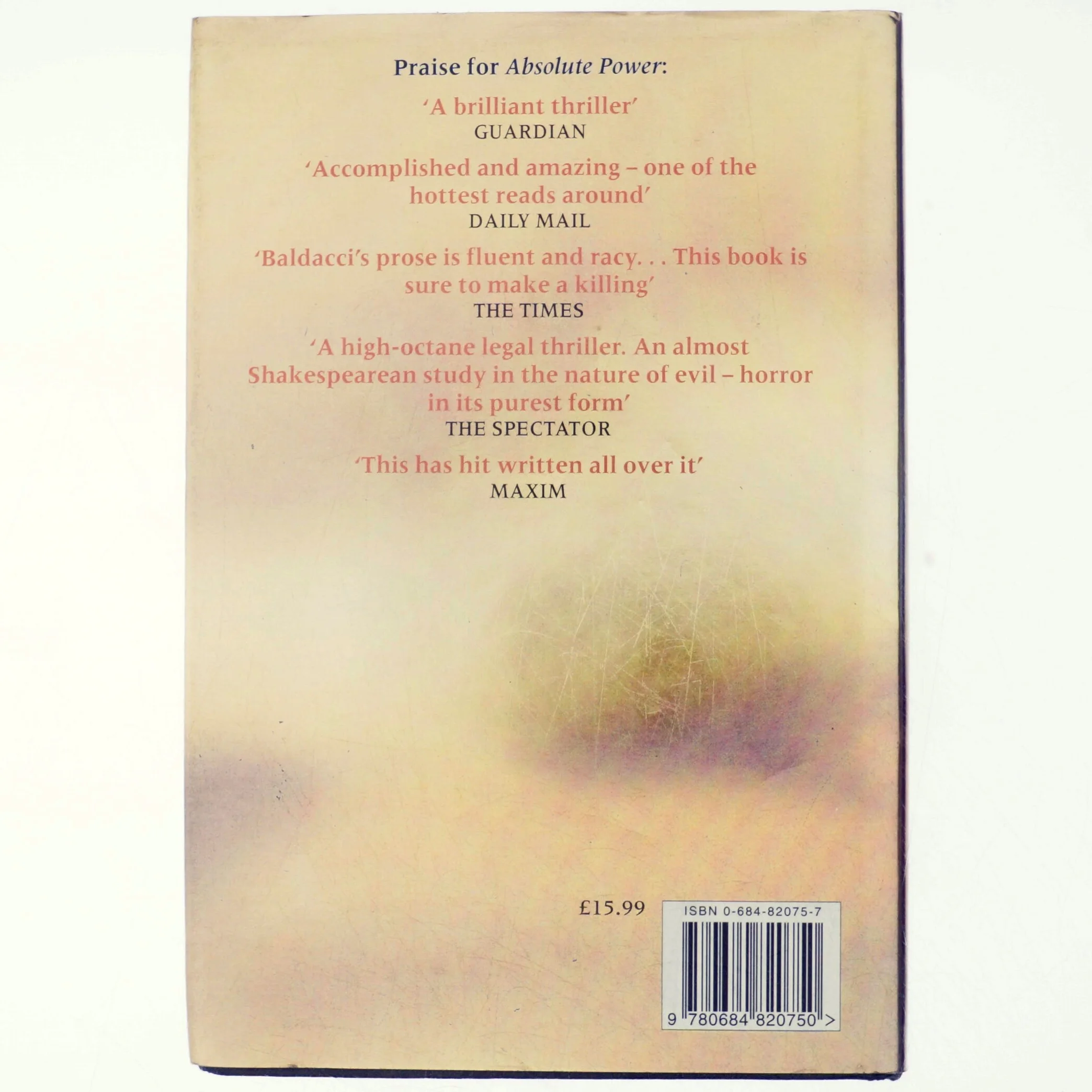 Total Control af David Baldacci (Bog)