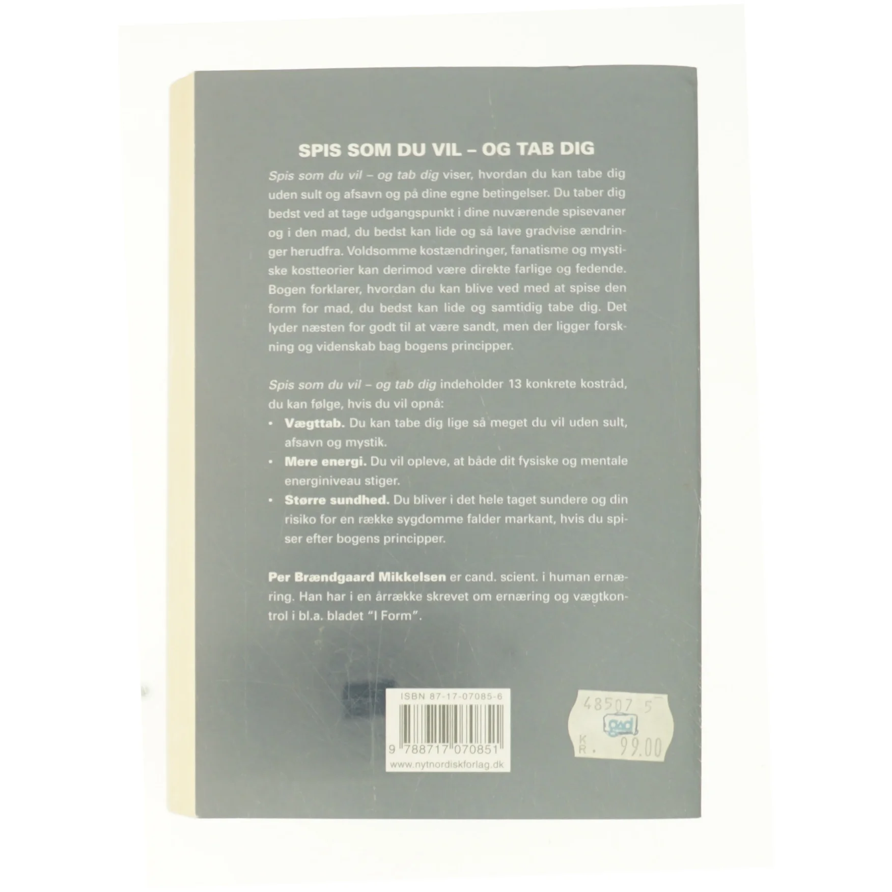 Spis som du vil og tab dig fra Bog