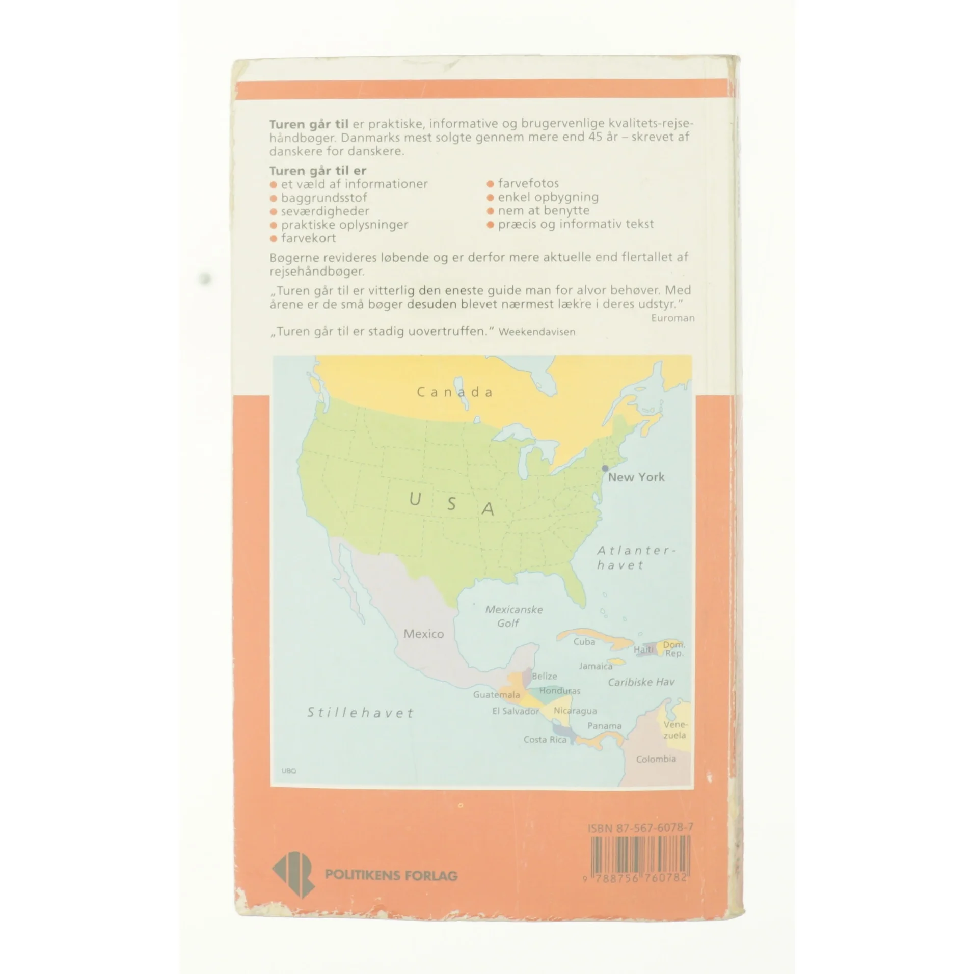 Turen går til New York af Frede Godsk (Bog)