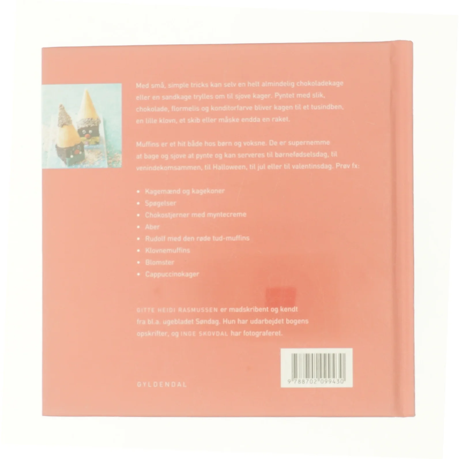 Spis godt sjove kager af Gitte Heidi Rasmussen (Bog)