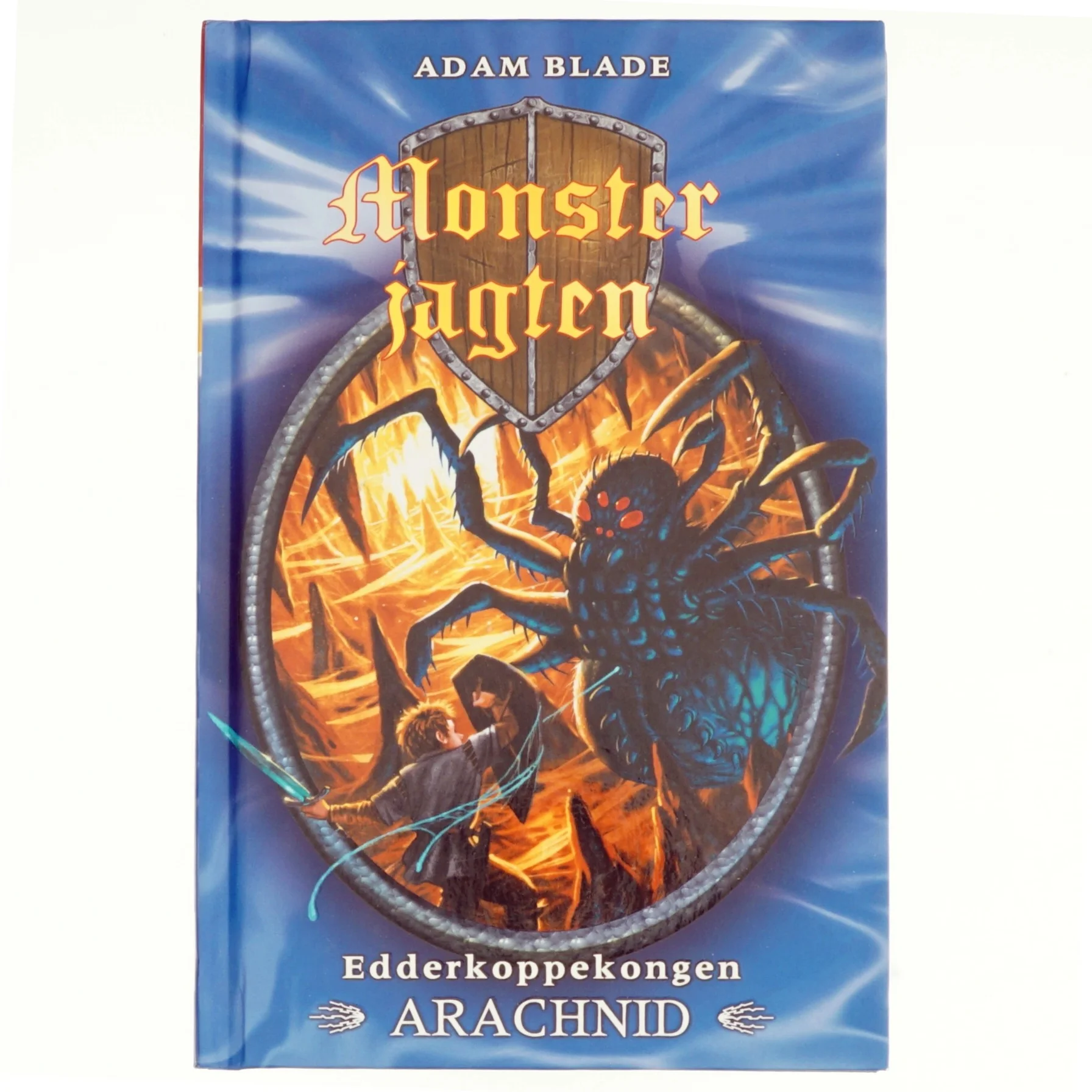 Edderkoppekongen Arachnid af Adam Blade (Bog) monsterjagten