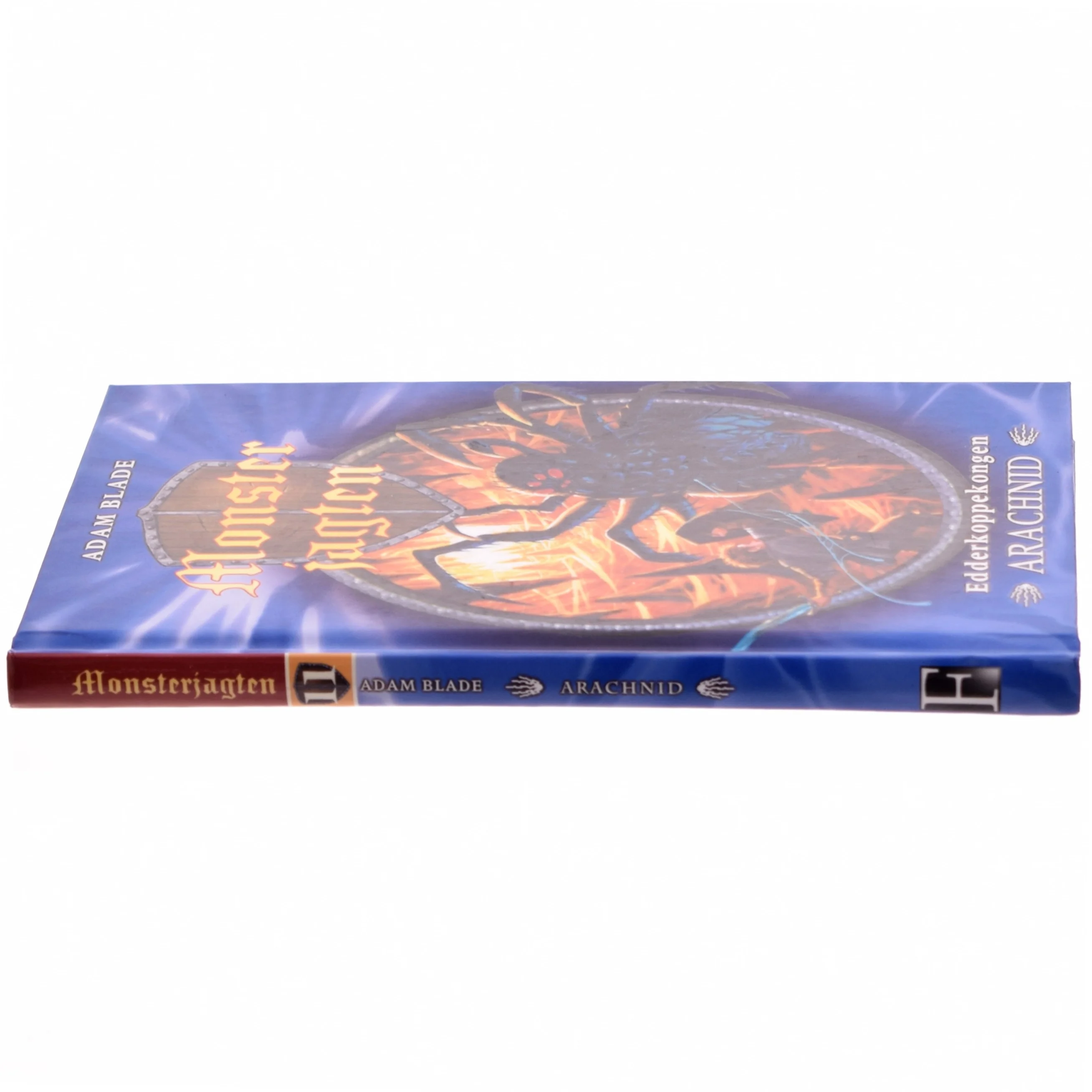 Edderkoppekongen Arachnid af Adam Blade (Bog) monsterjagten
