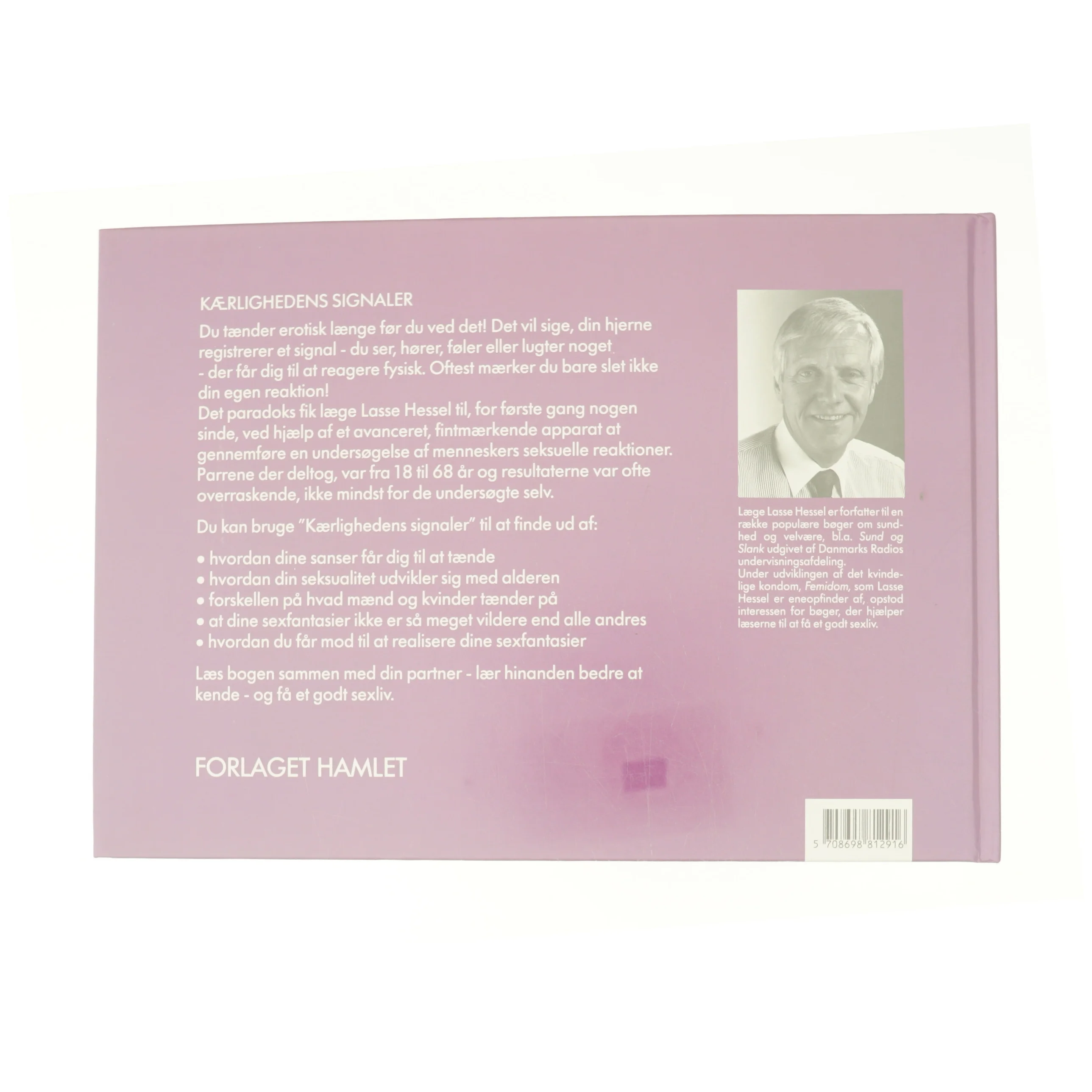 Kærlighedens signaler af Lasse Hessel (bog)