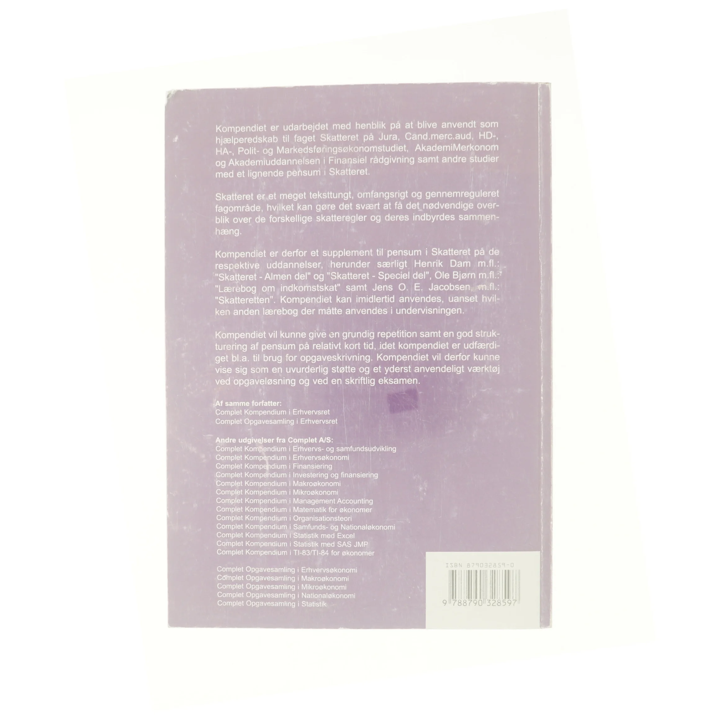 kompendium i skatteret 2007 af Peter Wedel Ranch Krarup (Bog)