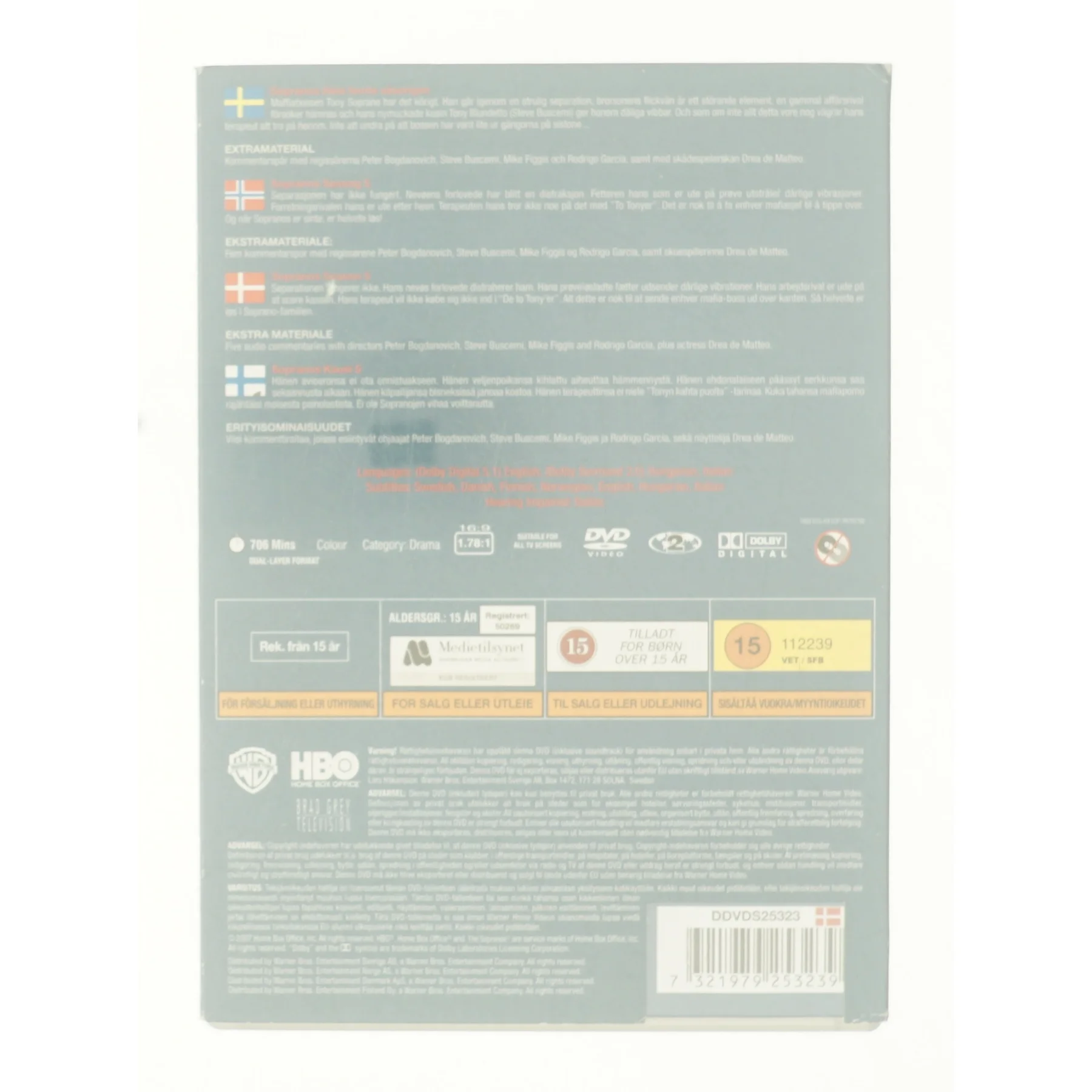 Sopranos, the - the Complete Fifth Season <span class="label label-blank pull-right">Standard edition</span>