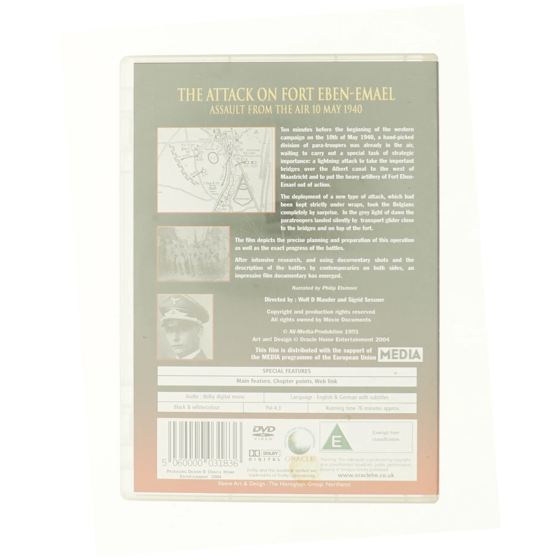 The attack on Fort Eben-emael fra DVD