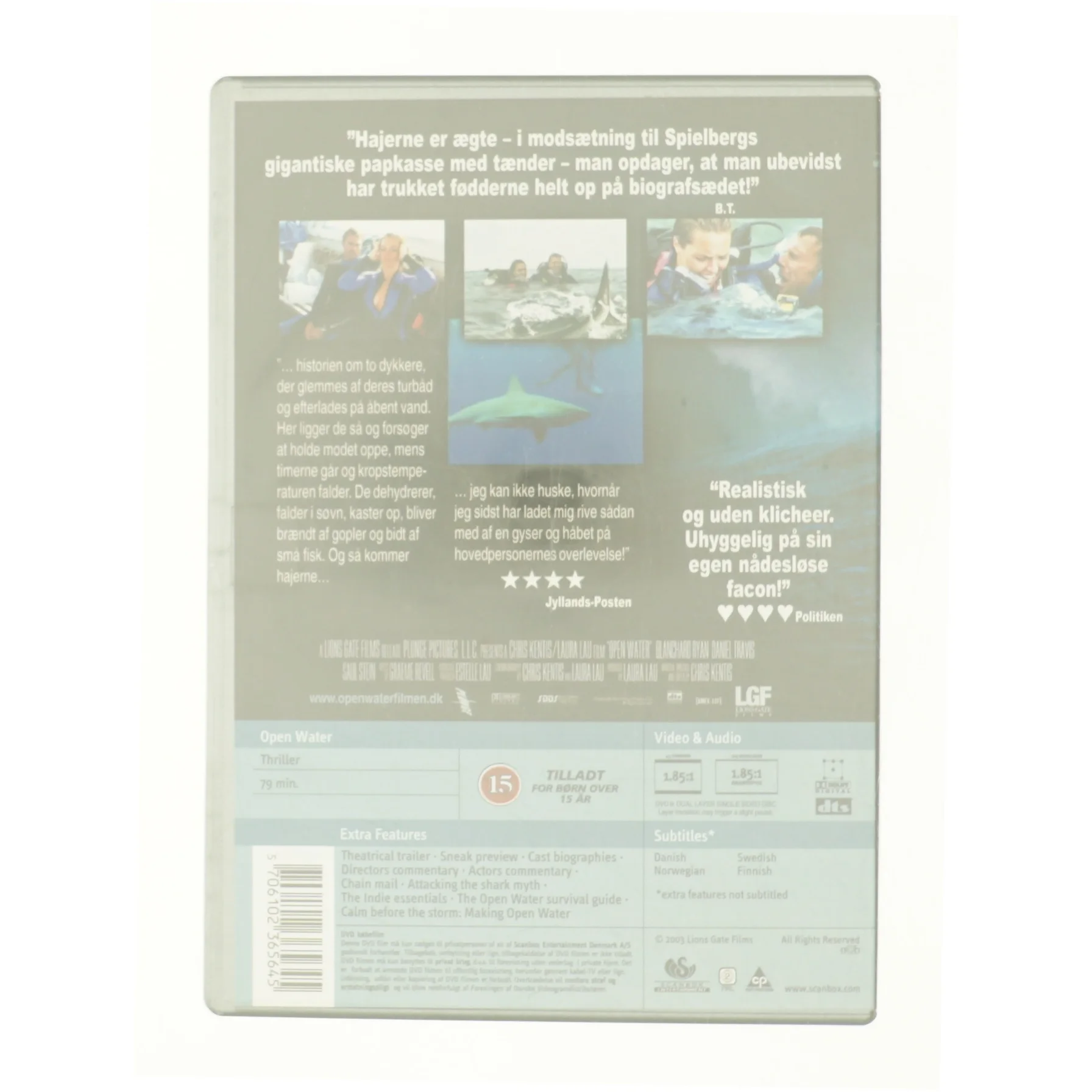 Open Water fra DVD