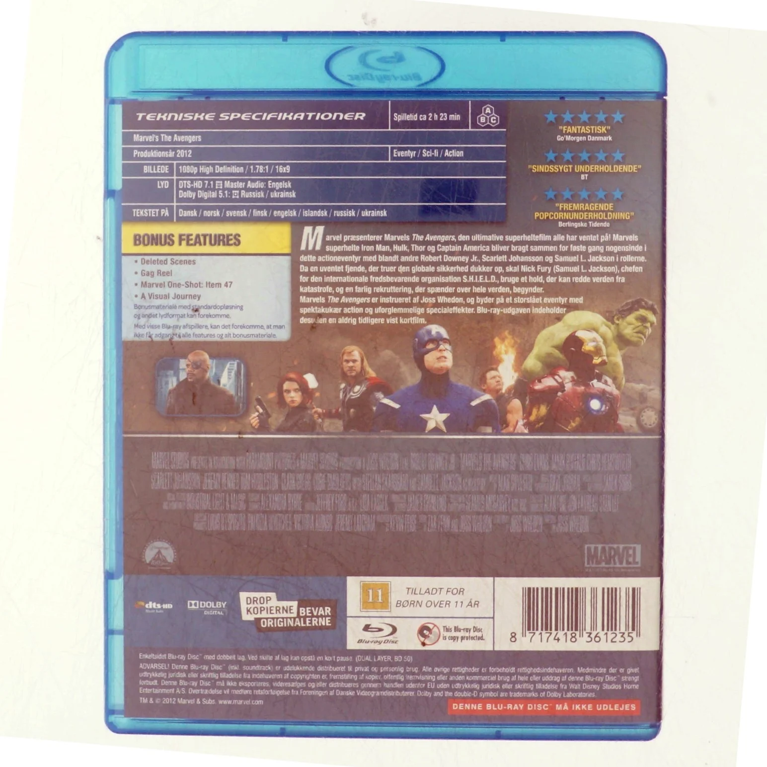 Marvels Avengers (Blu-Ray)