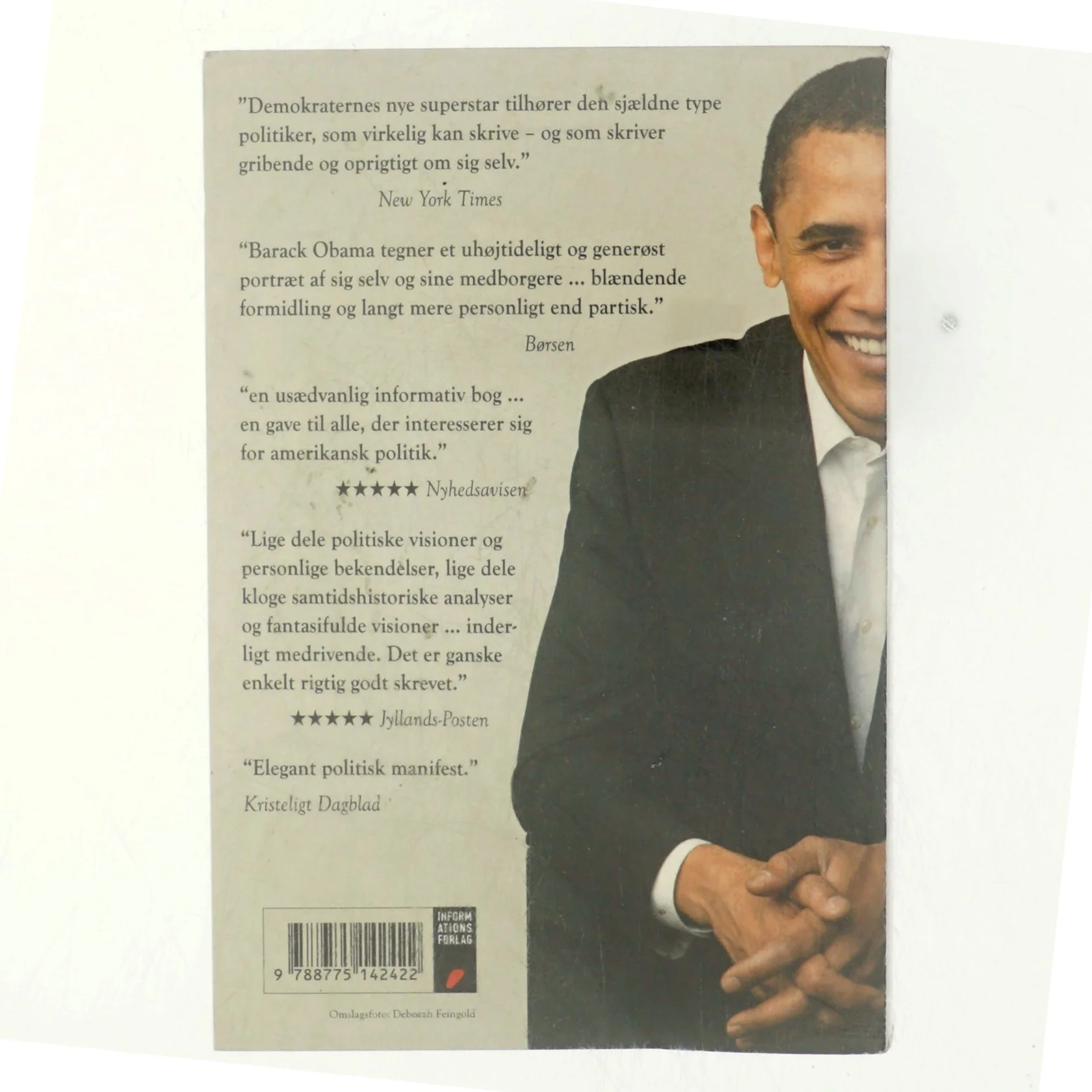 Mod til at håbe : tanker om generobringen af den amerikanske drøm af Barack Obama (Bog)