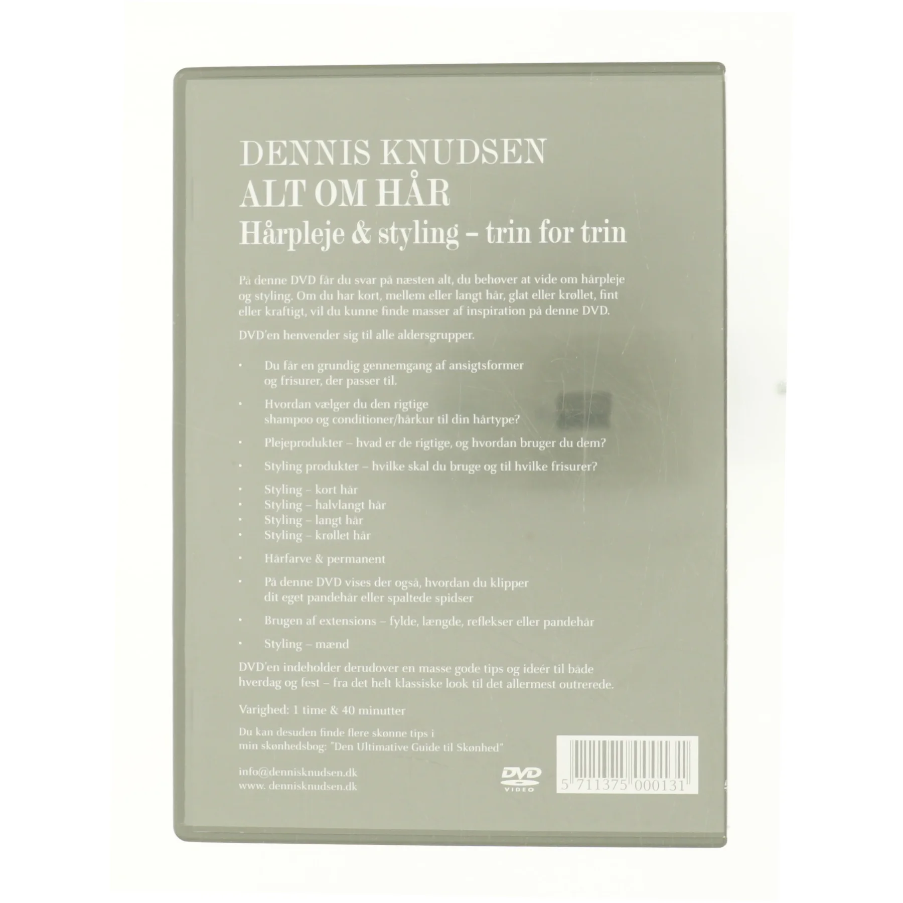 Alt om hår fra DVD